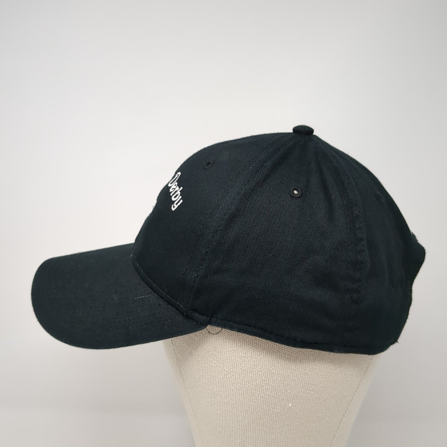 Duck Alley Derby Eagle Idaho Strapback Hat Black One Size Adjustable Otto