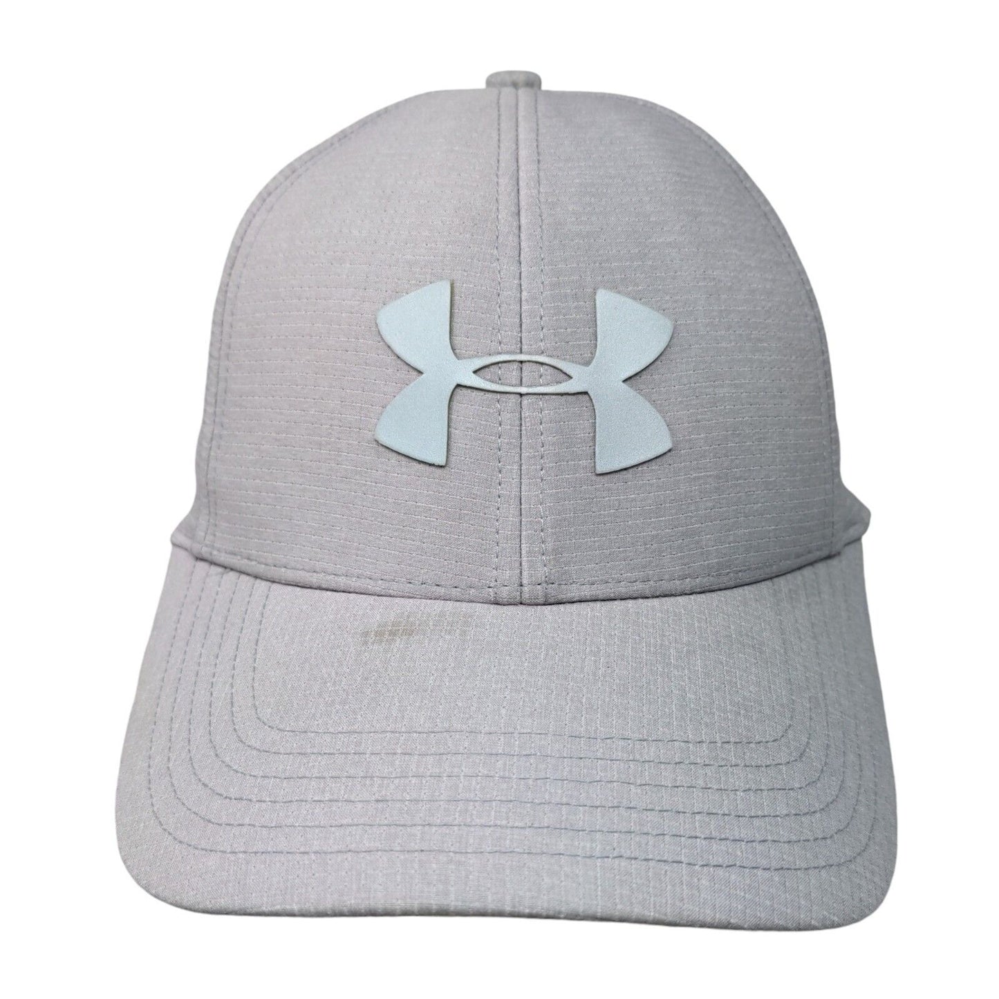 Under Armour Fitted Hat Gray L/XL Classic Fit Lightweight Cool Switch