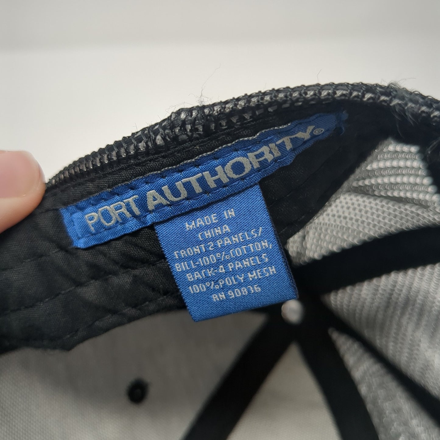 Ride Dirty Snapback Mesh Back Trucker Hat Black One Size Port Authority