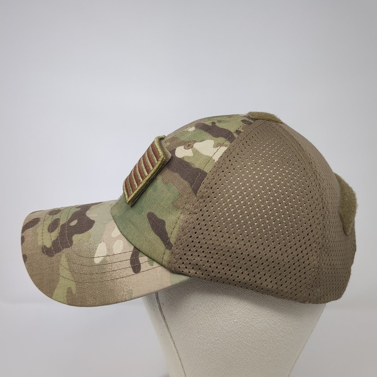 USA Flag Strapback Hat Multicolor One Size Adjustable Patriotic Condor