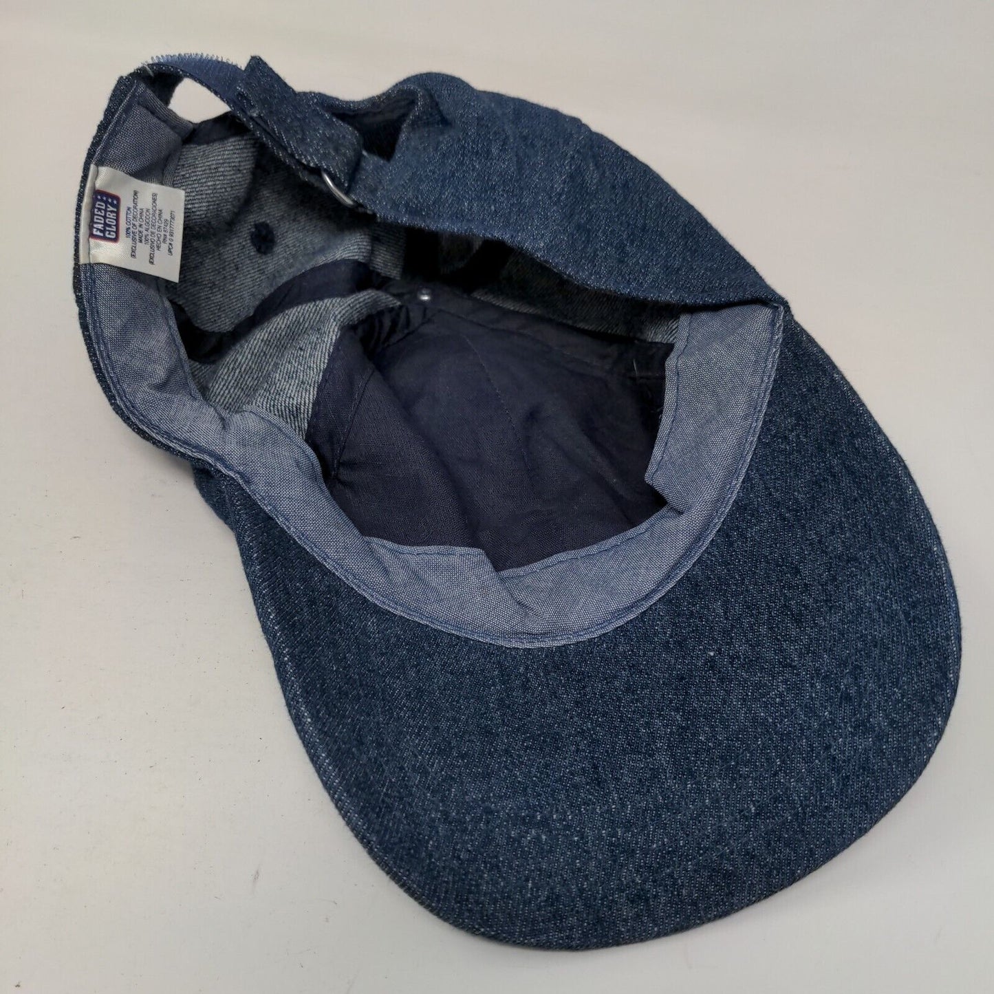 Dallas Cowboys Slideback Hat Blue One Size Adjustable Embroidered Faded Glory