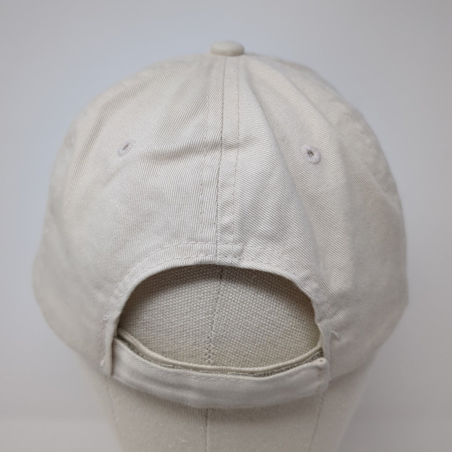Animal Health International Strapback Hat Beige One Size Embroidered