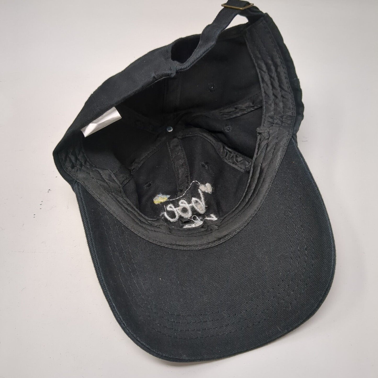 Bee Kind Slideback Hat Black OSFA Adjustable Embroidered 6 Panel