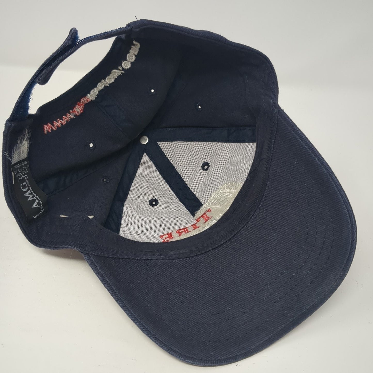 Tire Factory Strapback Baseball Cap Blue One Size Adjustable Embroidered AMG