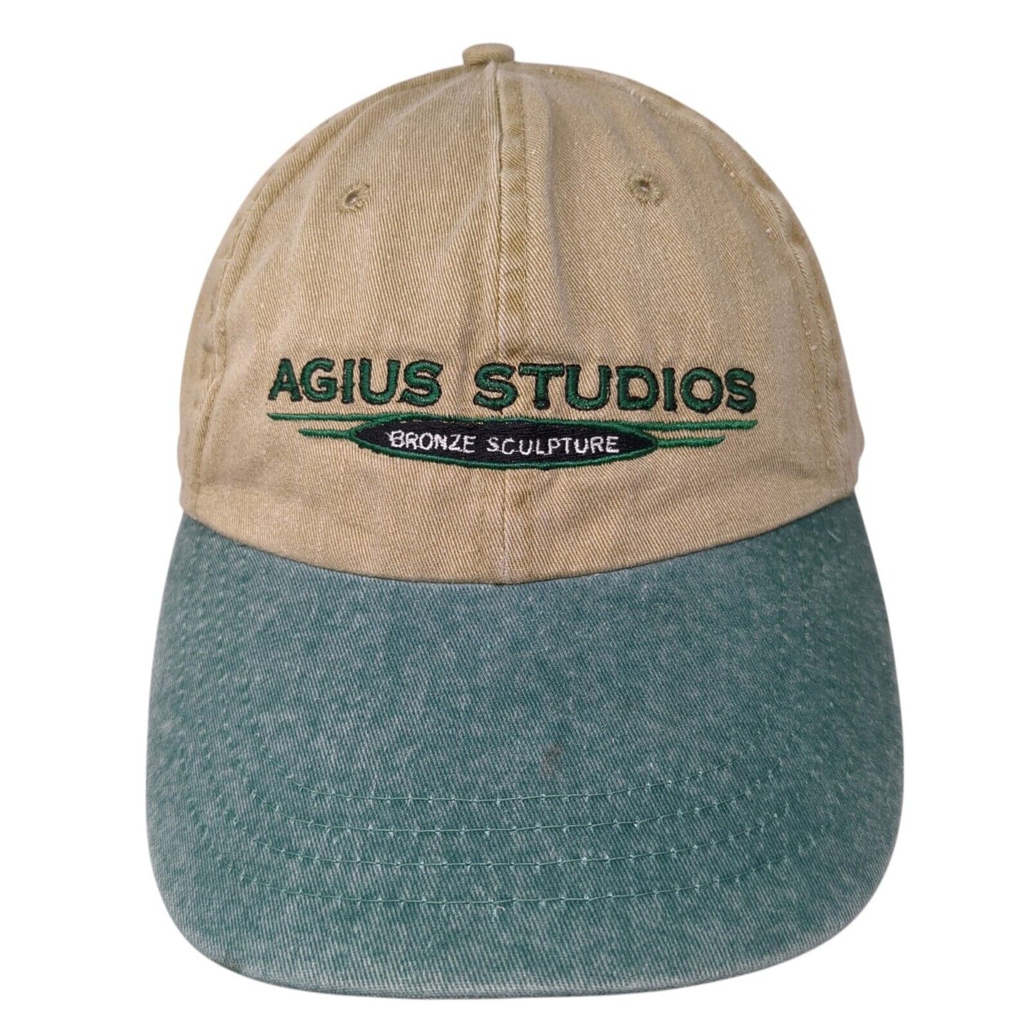 Agius Studios Bronze Sculpture Slideback Hat Multicolor One Size Cotton Deluxe