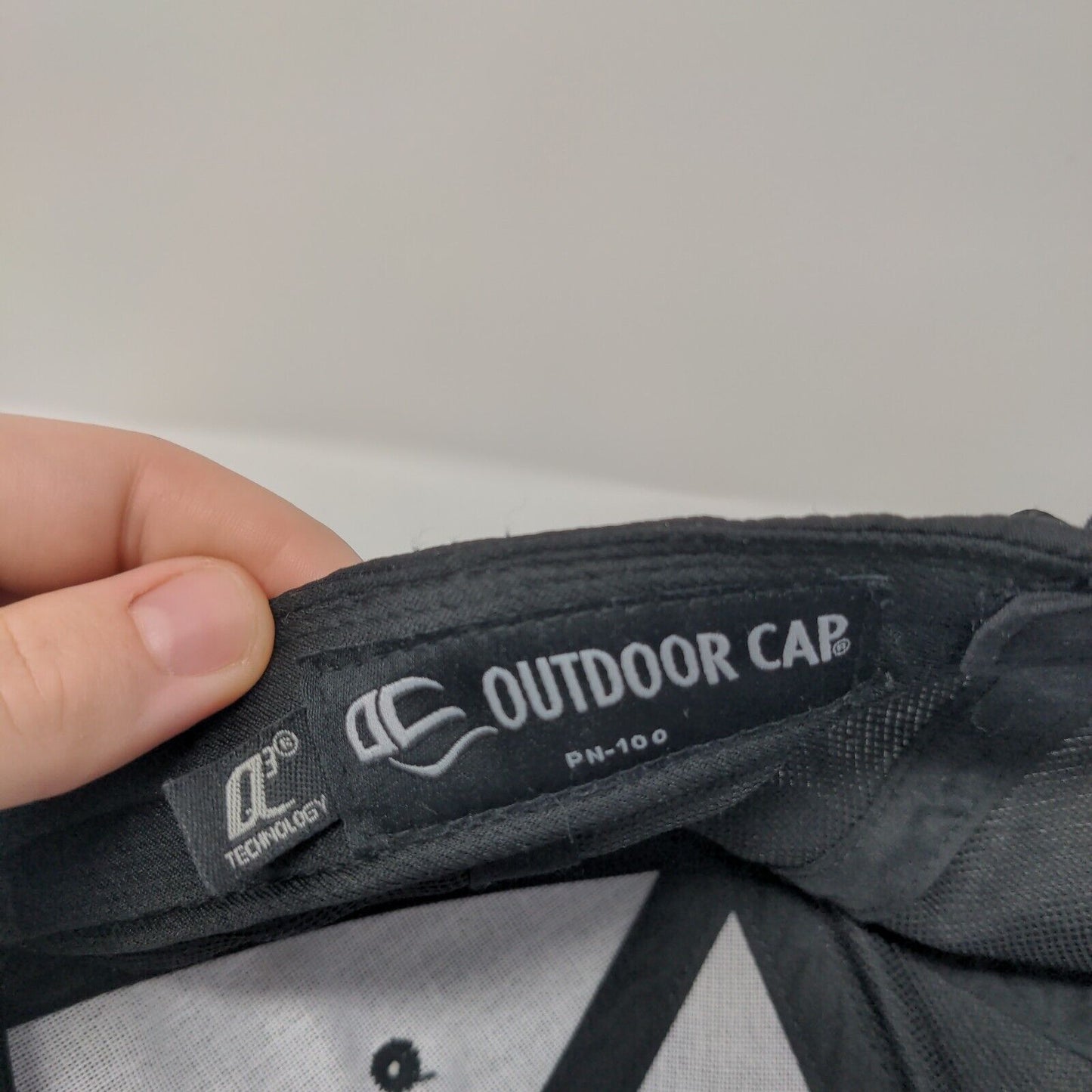 Crane Creek Canyon Classic Strapback Hat Black Adult Outdoor Cap