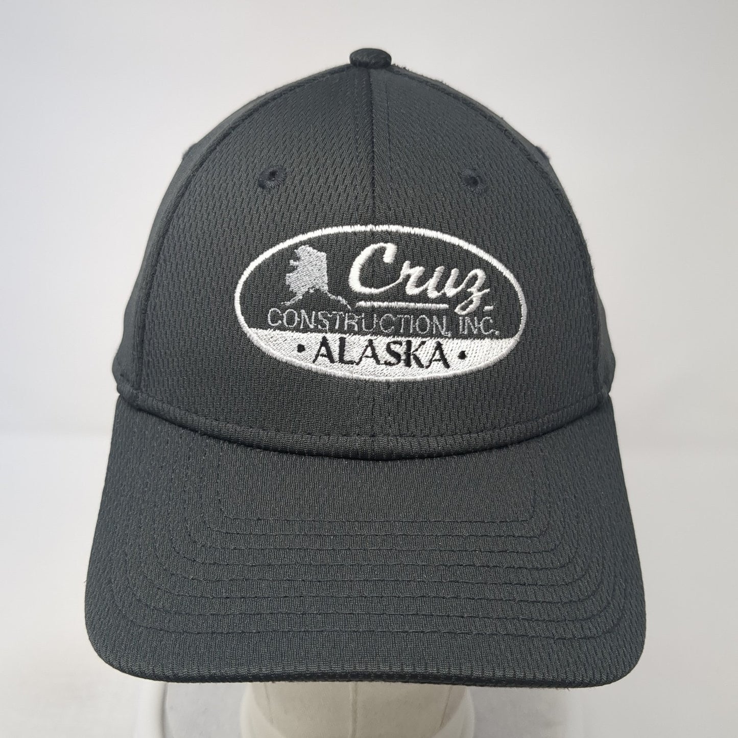 Cruz Construction, Inc. Alaska Strapback Hat Gray One Size New Era