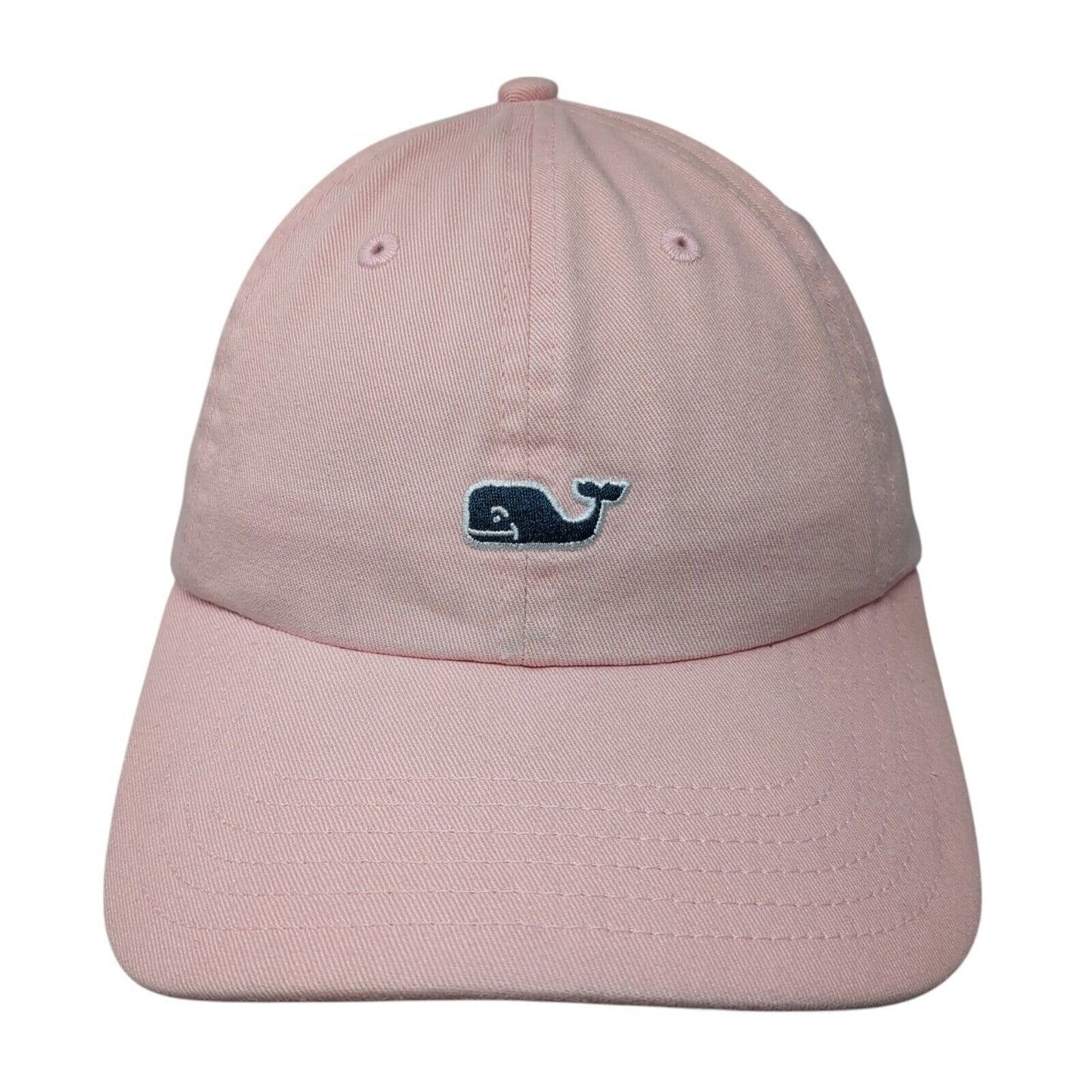 Vineyard Vines Whale Slideback Hat Pink One Size Adjustable 6 Panel
