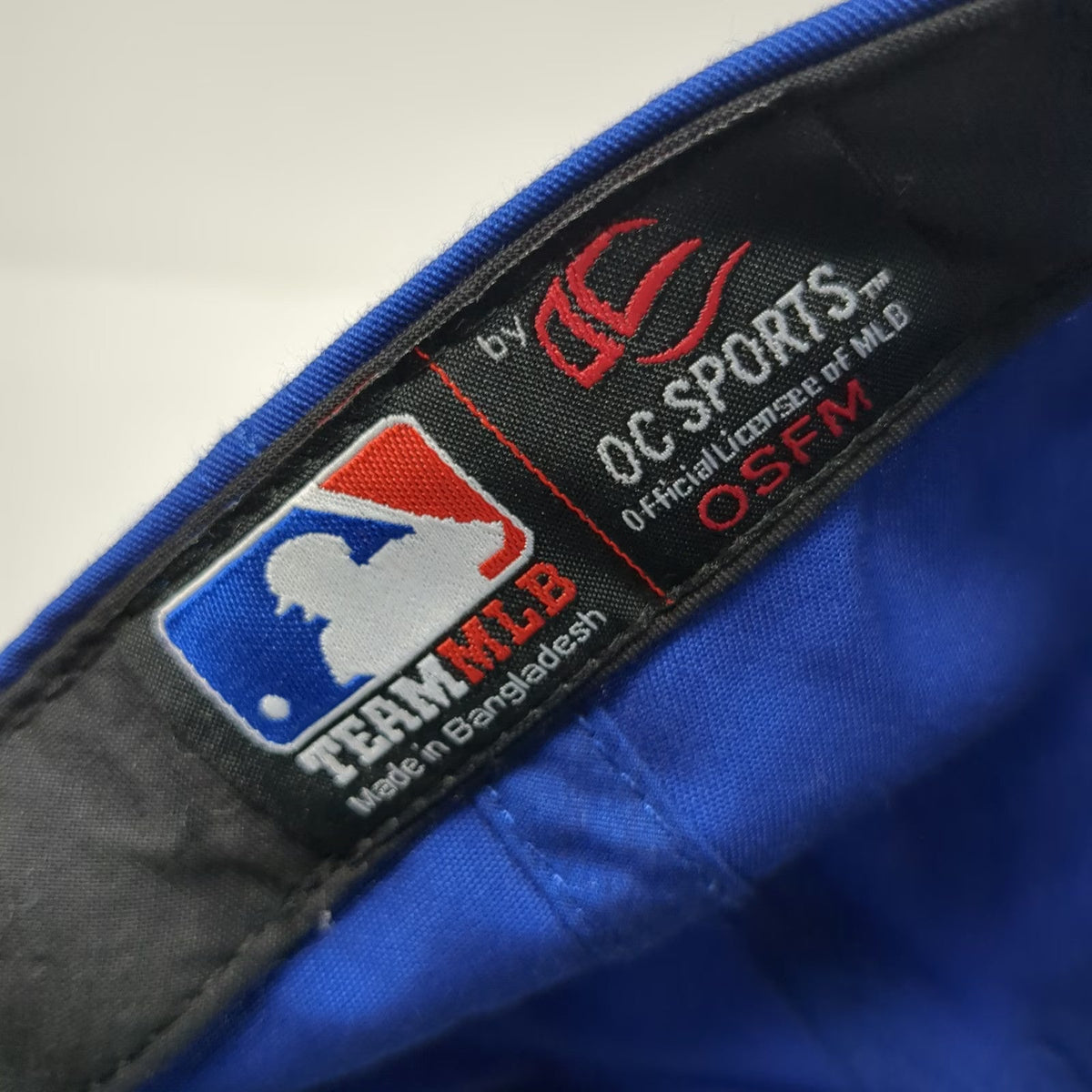 Texas Rangers MLB OC Sports Baseball Cap Blue One Size OSFM Embroidered Logo Hat