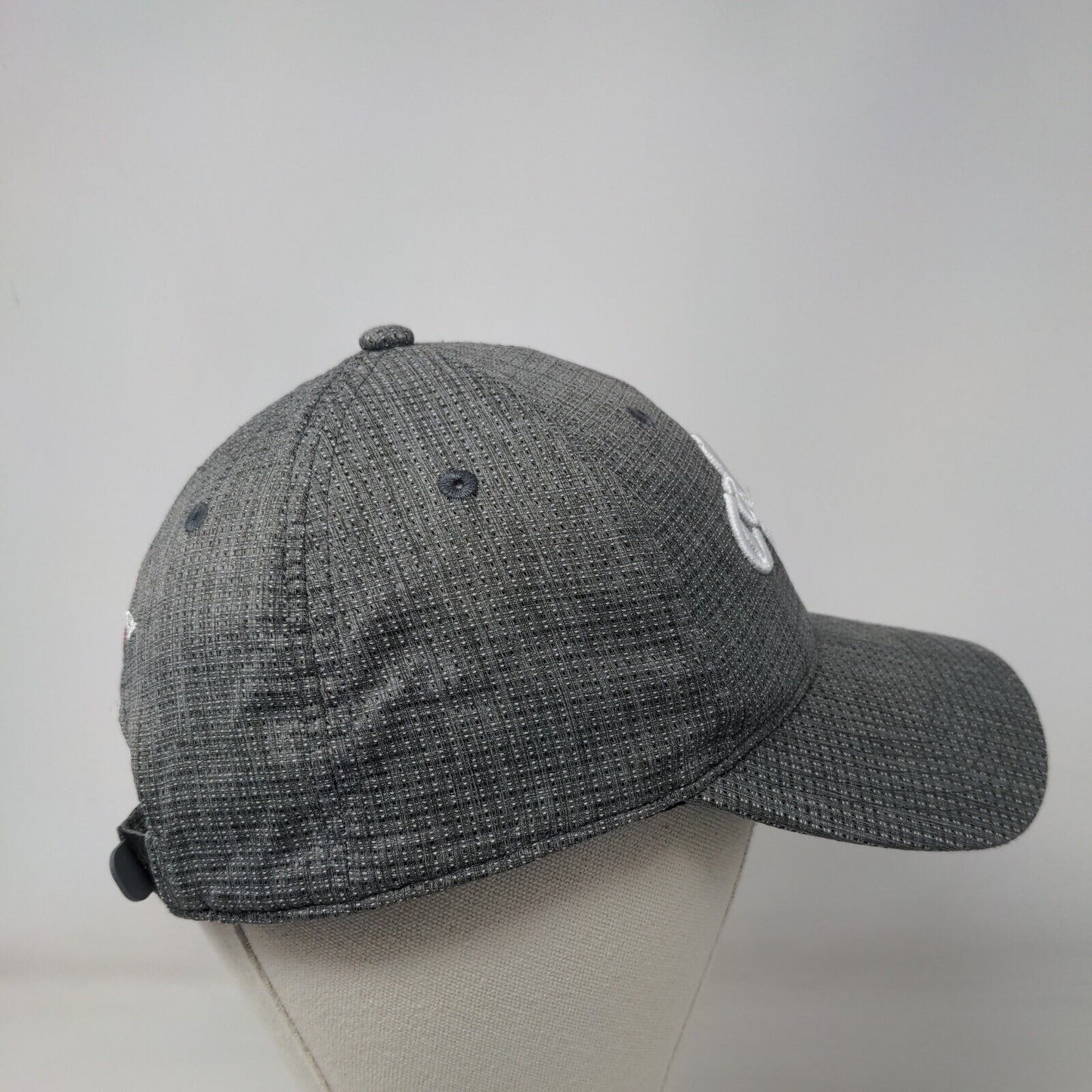 Callaway Odyssey Strapback Hat Gray One Size Embroidered Adjustable