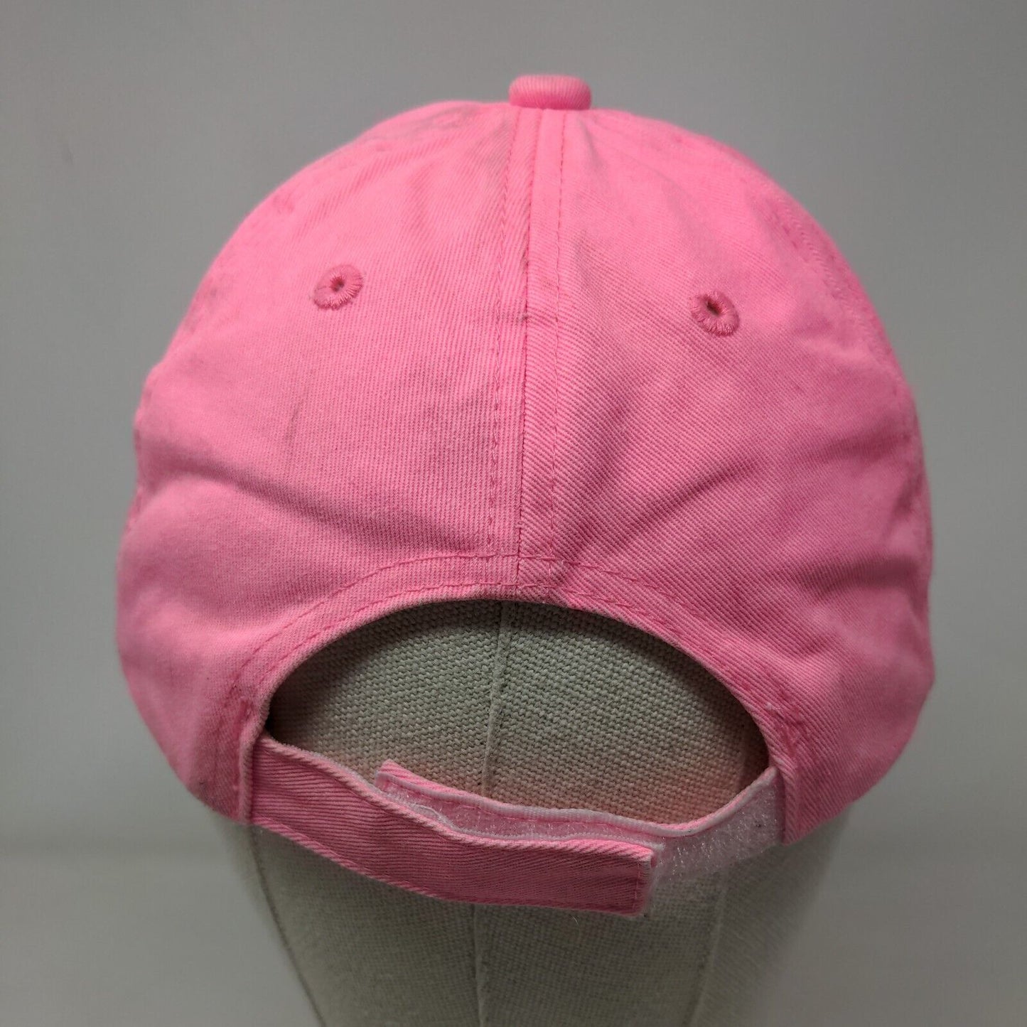 Clermont Florida Strapback Hat Pink One Size Embroidered ALYS Trading