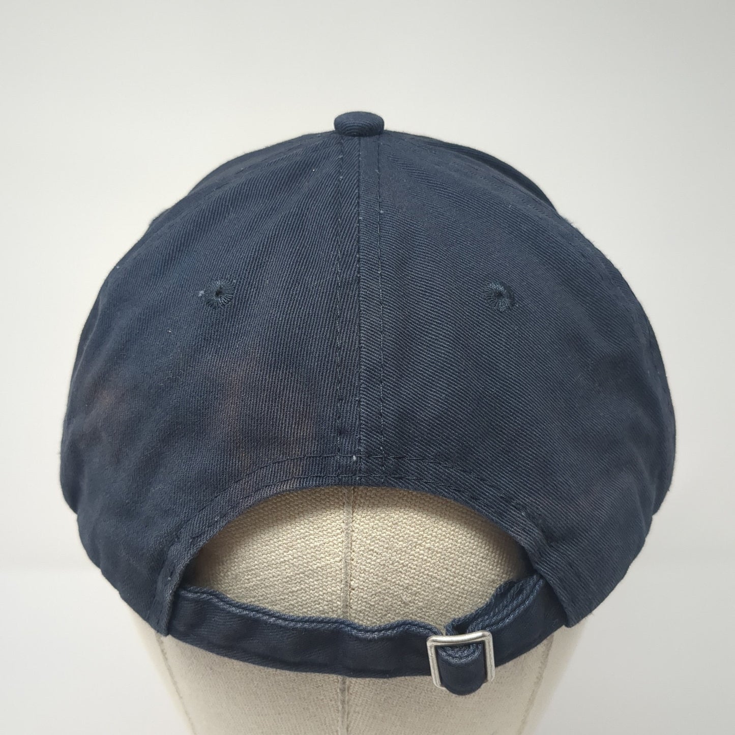 Port & Company Slideback Baseball Cap Blue One Size Adjustable Embroidered