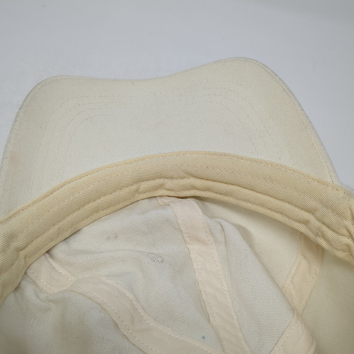 Unbranded Slideback Hat Beige One Size Adjustable Solid Outdoor Blank