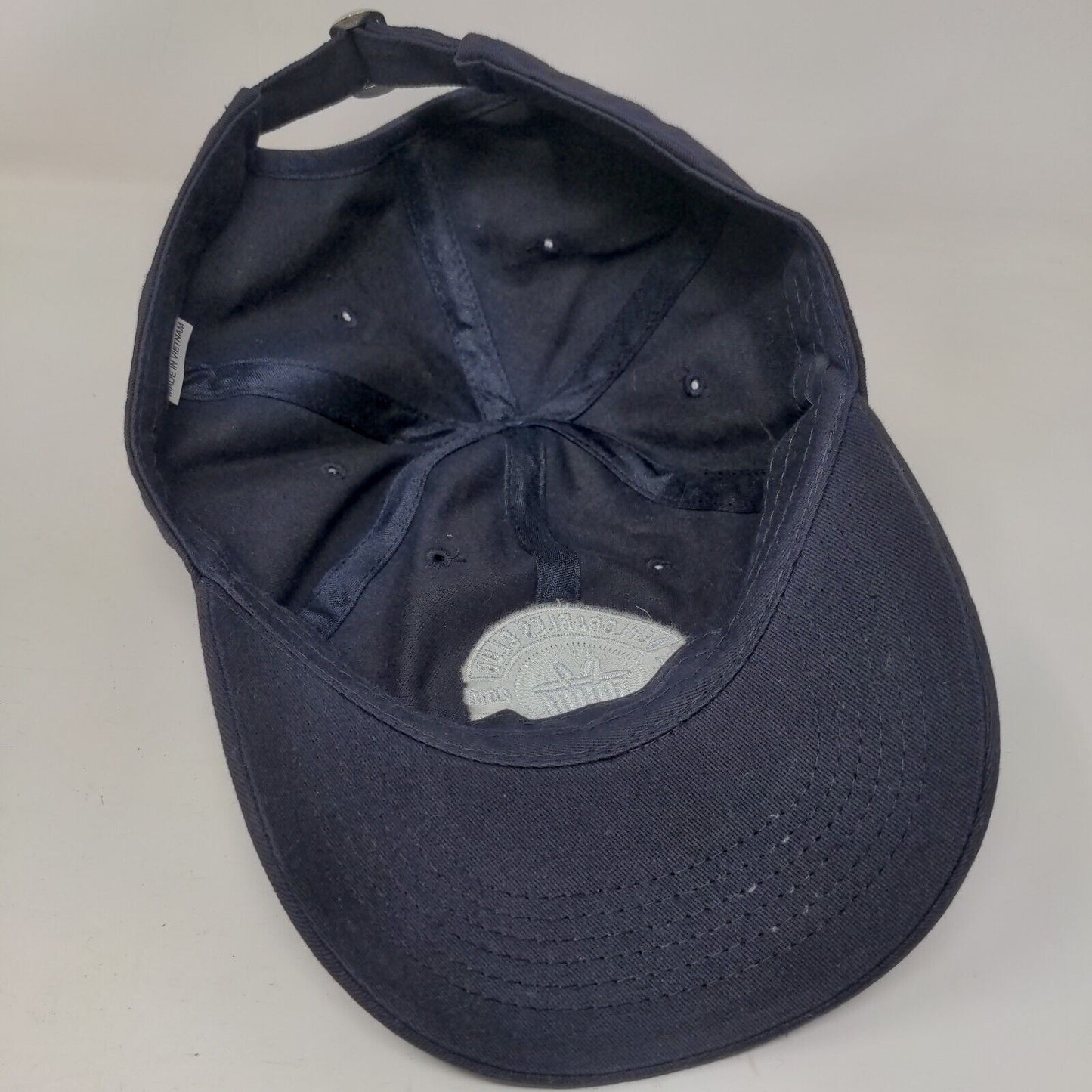 Deplorables Club Lifetime Member Slideback Hat Blue One Size Embroidered