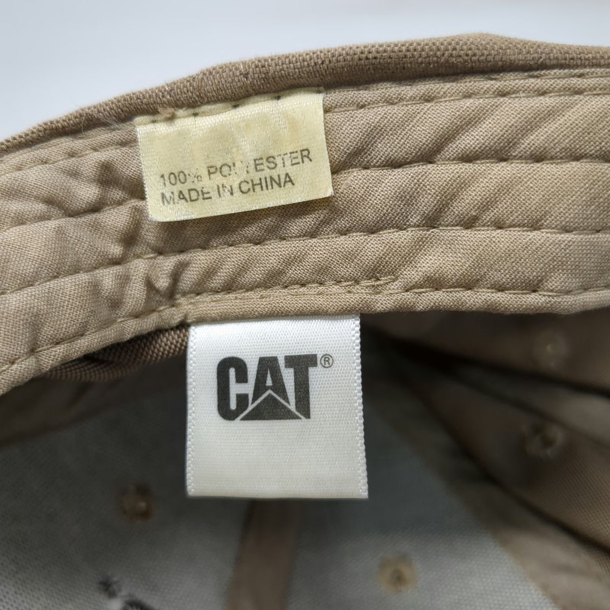 Caterpillar CAT Baseball Cap Brown One Size Western States Equipment Deer Hat