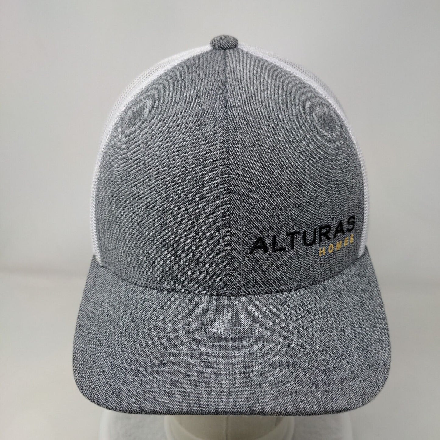 Alturas Homes Snapback Trucker Hat Gray OSFA Mesh Back Pacific Headwear