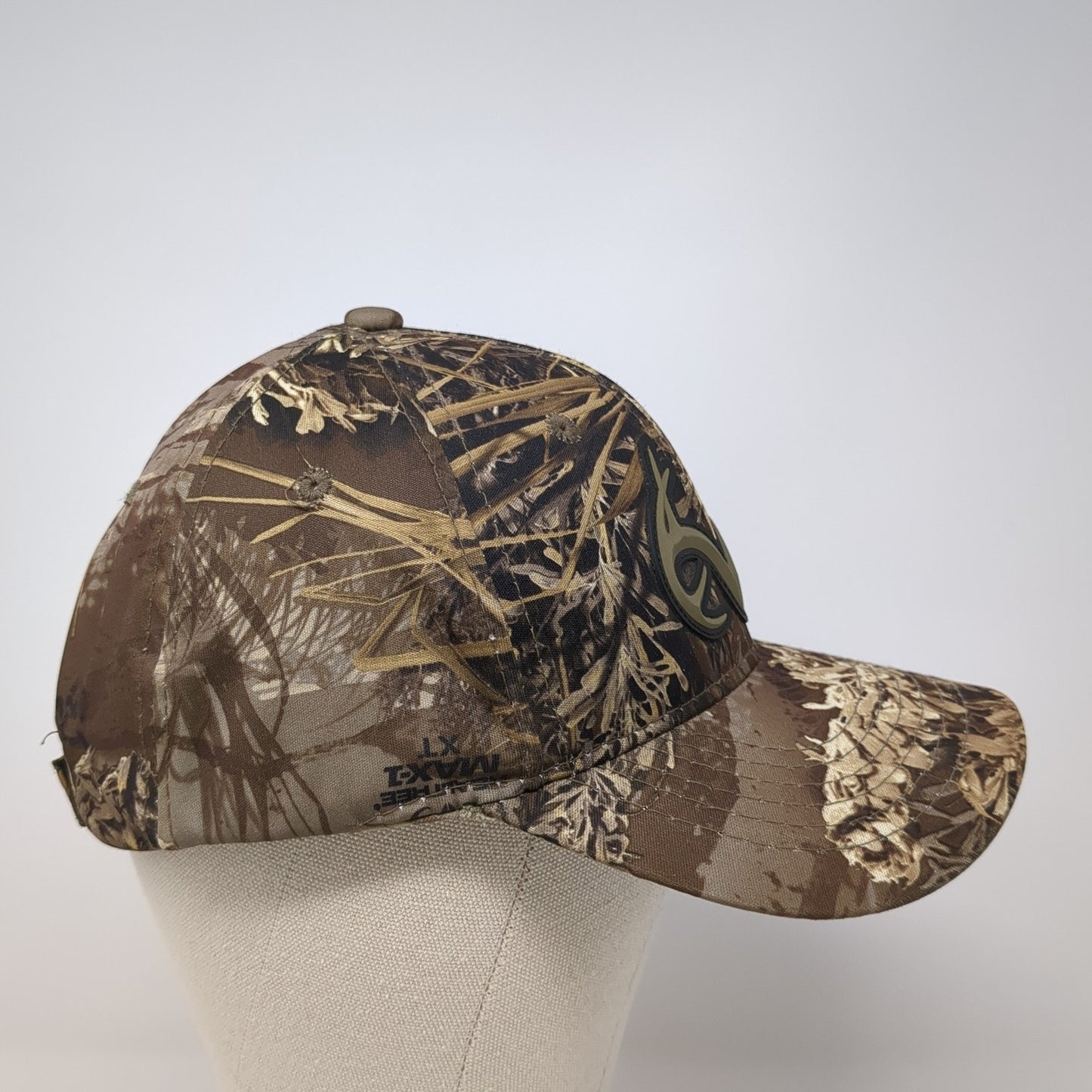 Realtree Logo Strapback Hat Multicolor Camo One Size Adjustable Hunting