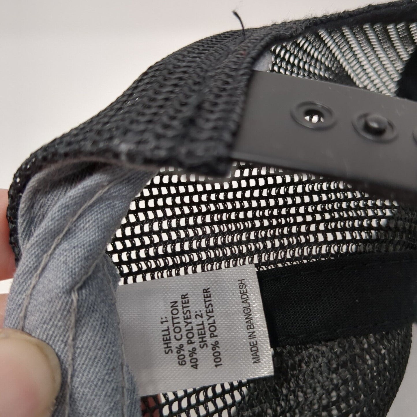 Clearwater Snapback Trucker Hat Gray One Size Mesh Back Richardson