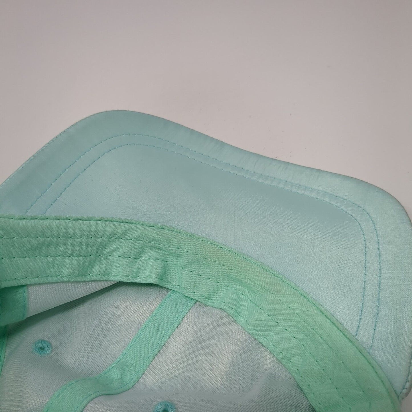 Unbranded Slideback Hat Green One Size Adjustable Solid Blank 6 Panel