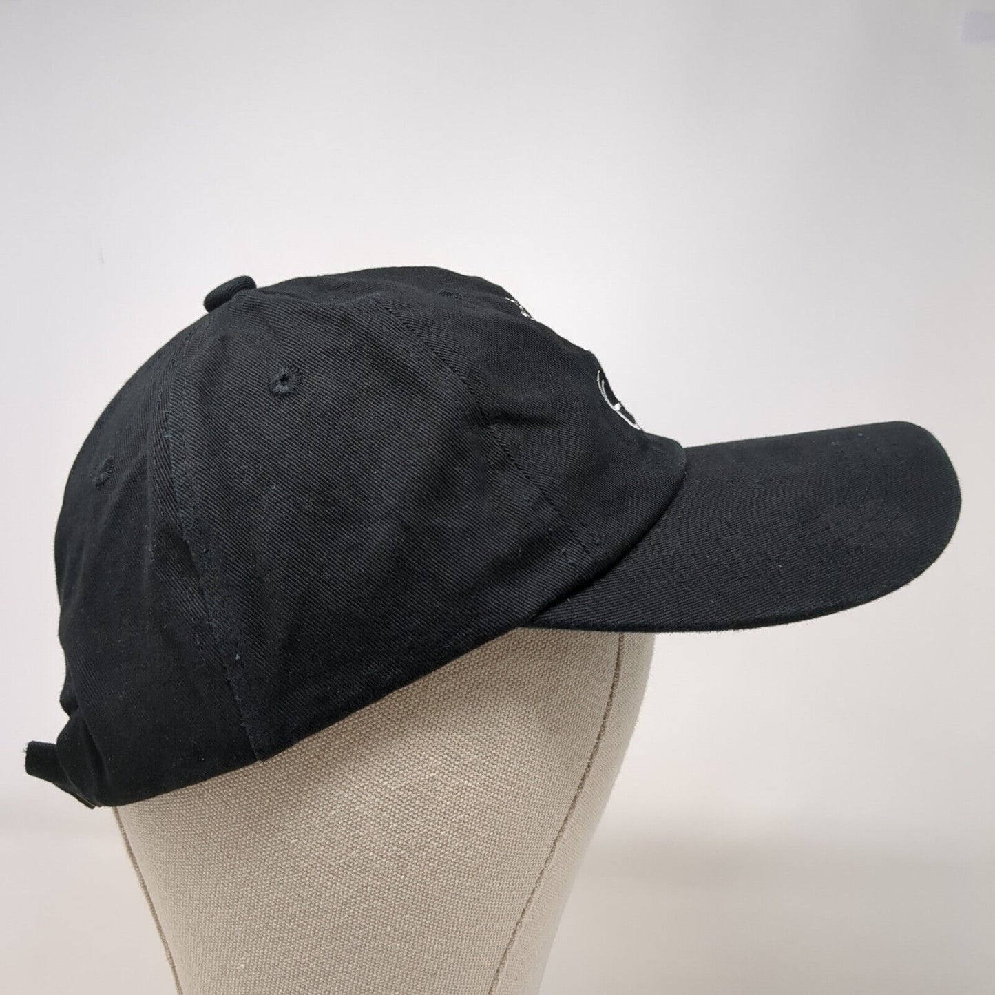 Bee Kind Slideback Hat Black OSFA Adjustable Embroidered 6 Panel