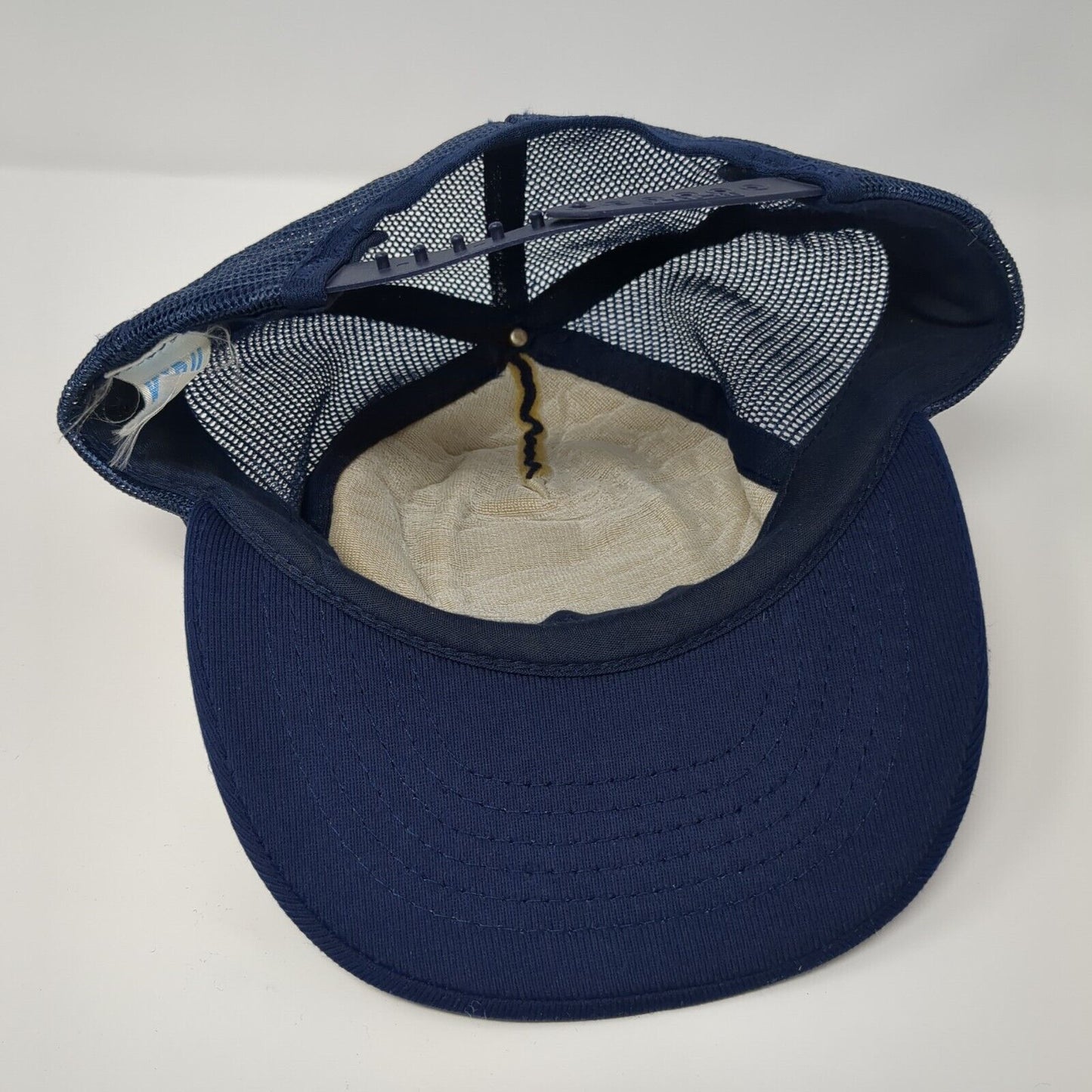 Zamora Farm Labor Snapback Trucker Hat Blue OSFA Mesh Back Kap.II