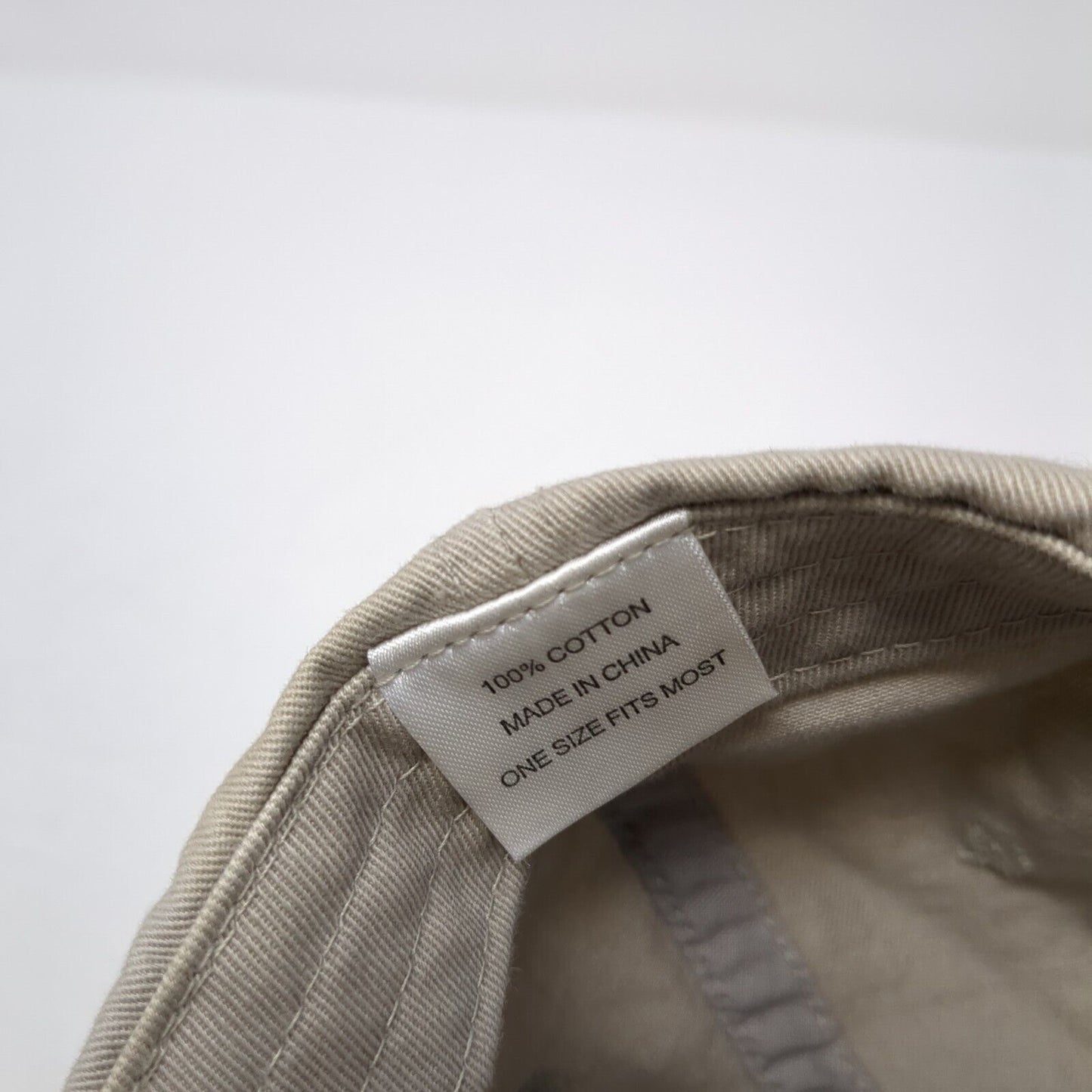 Stone Mountain Atlanta Georgia Slideback Hat Tan One Size Adjustable
