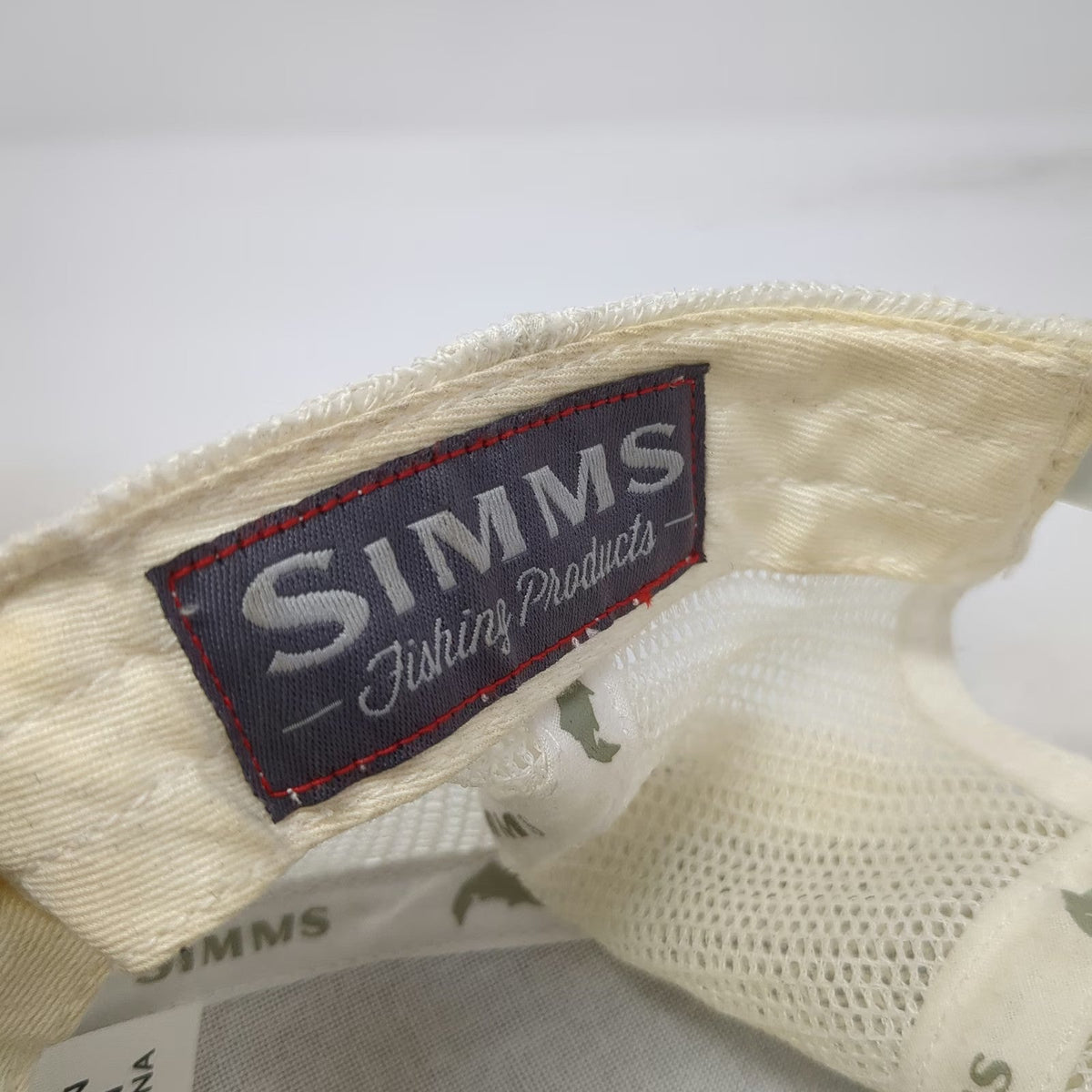 Simms Trucker Hat Green One Size Fishing Products Bozeman Montana Mesh Snapback