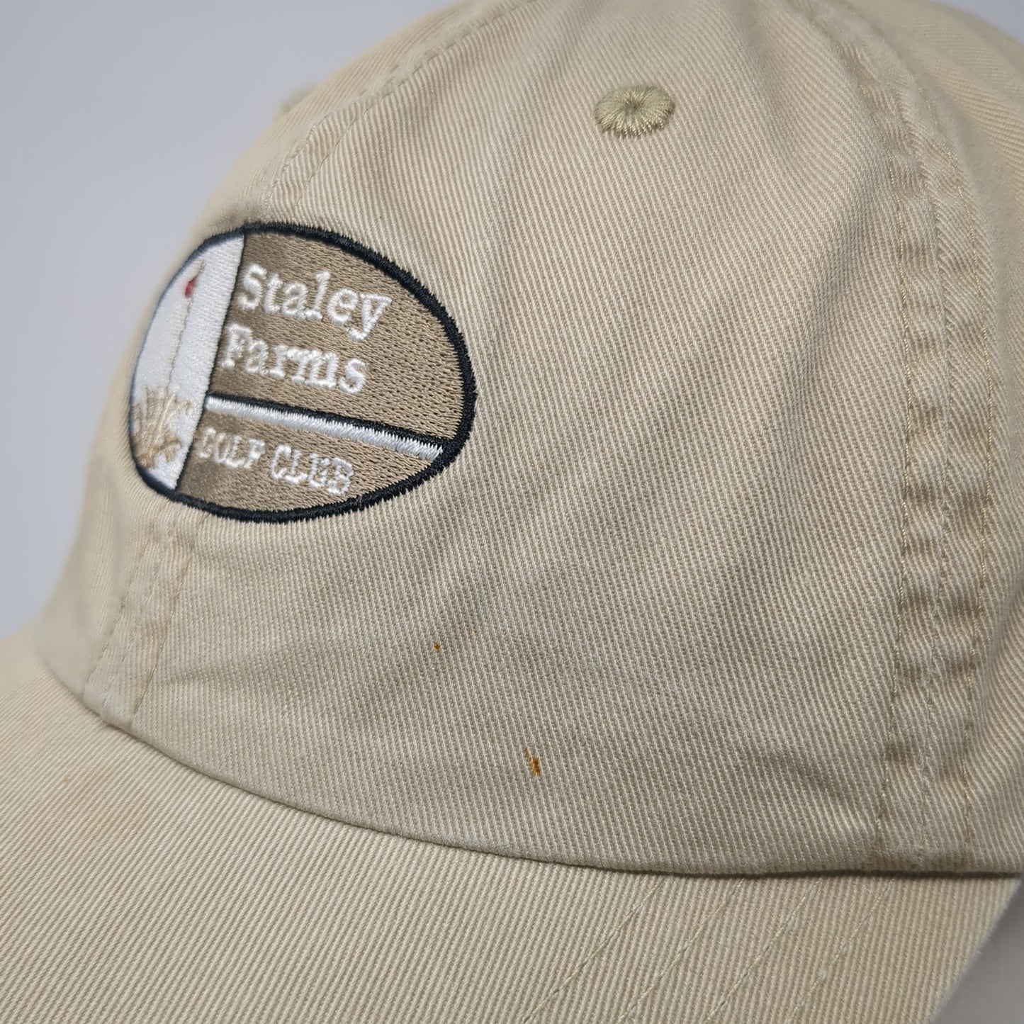 Staley Farms Golf Club Baseball Cap Brown One Size Adjustable 6 Panel Imperial