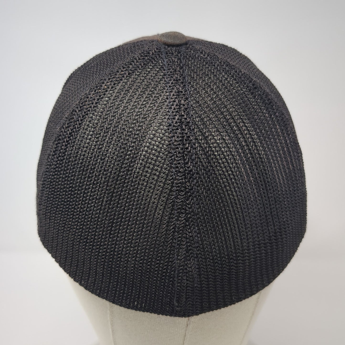 Idaho Gun Fitted Mesh Back Trucker Hat Black One Size Flexfit Outdoor