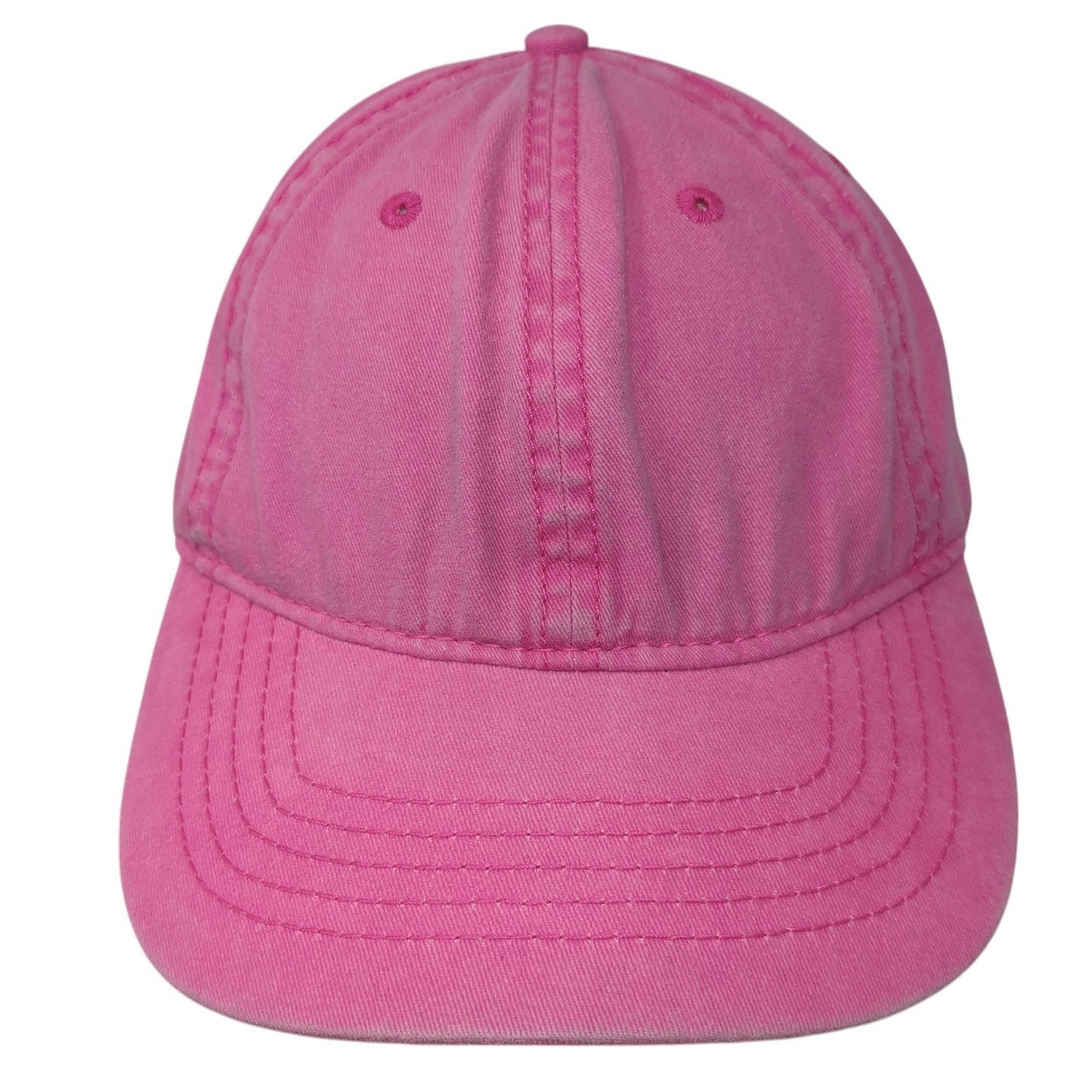 Unbranded Slideback Hat Solid Pink One Size Adjustable Blank Outdoor