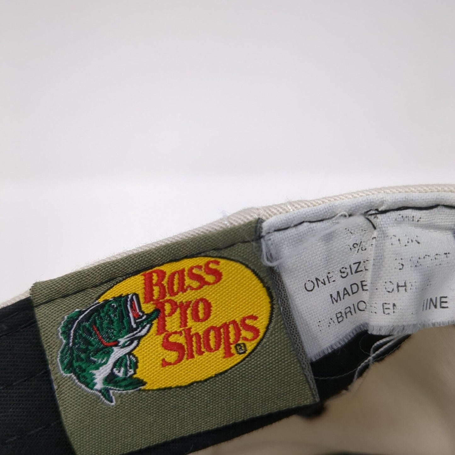 Bass Pro Shops Outdoors 1972 Slideback Hat Tan One Size Embroidered