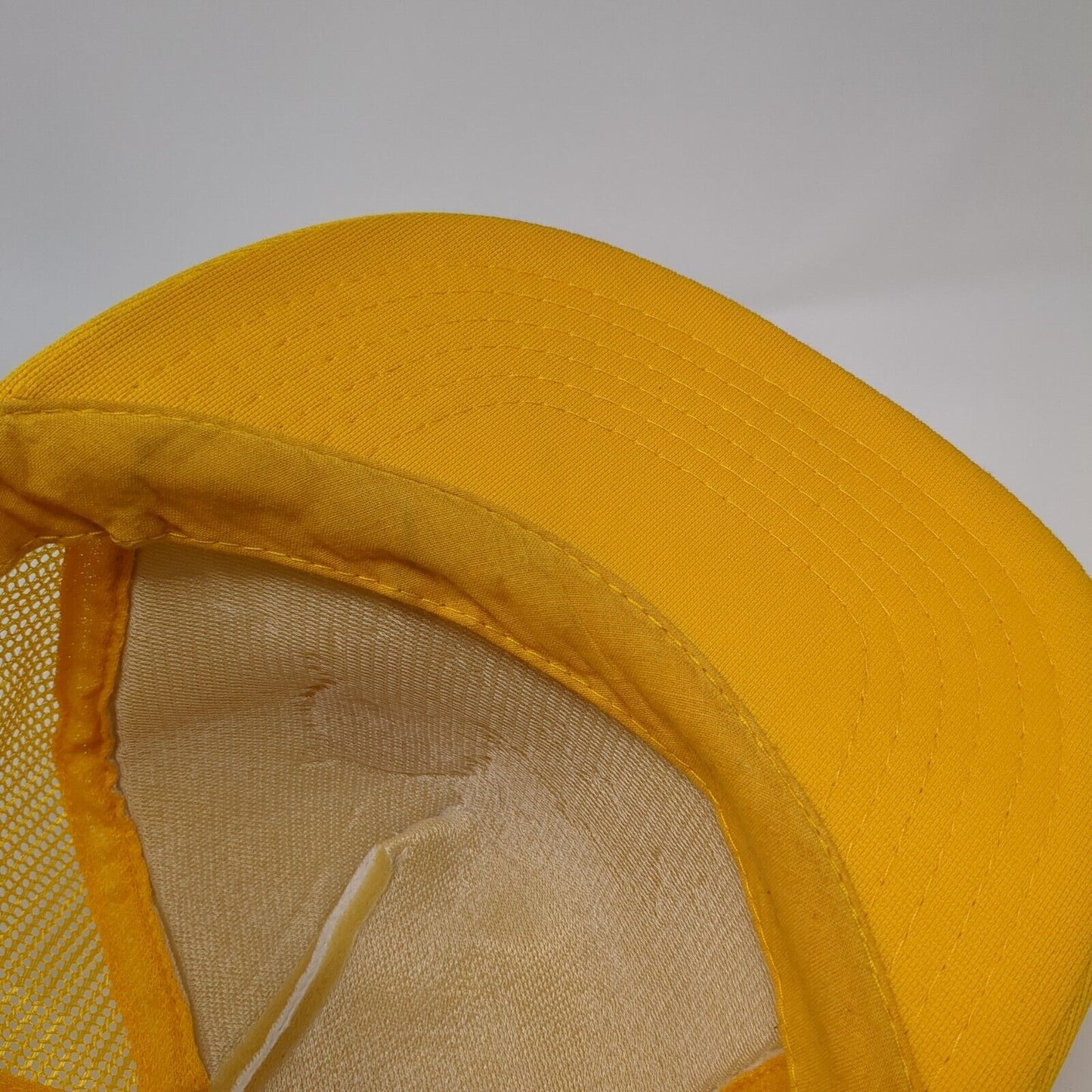 Niagara Falls Snapback Trucker Hat OSFA Orangish-Yellow Mesh Back