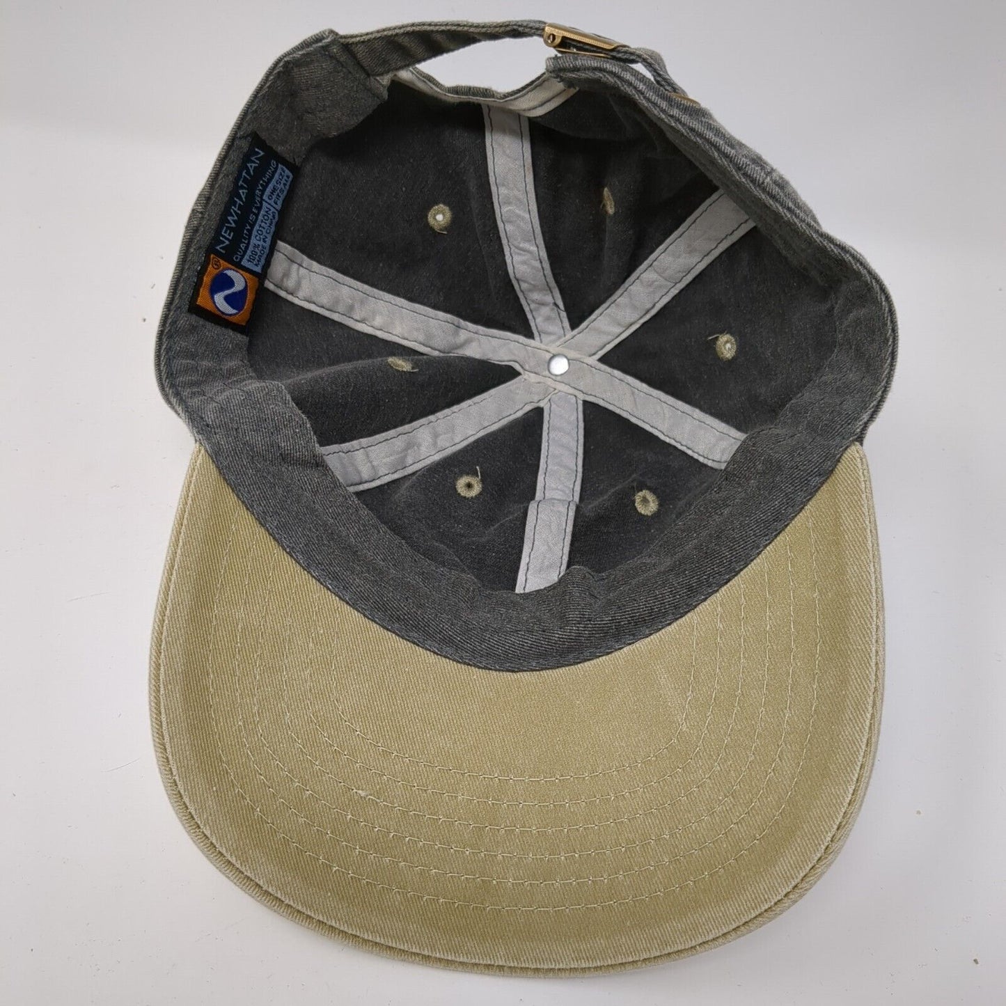 Newhattan Slideback Hat Multi One Size Adjustable Colorblock Blank