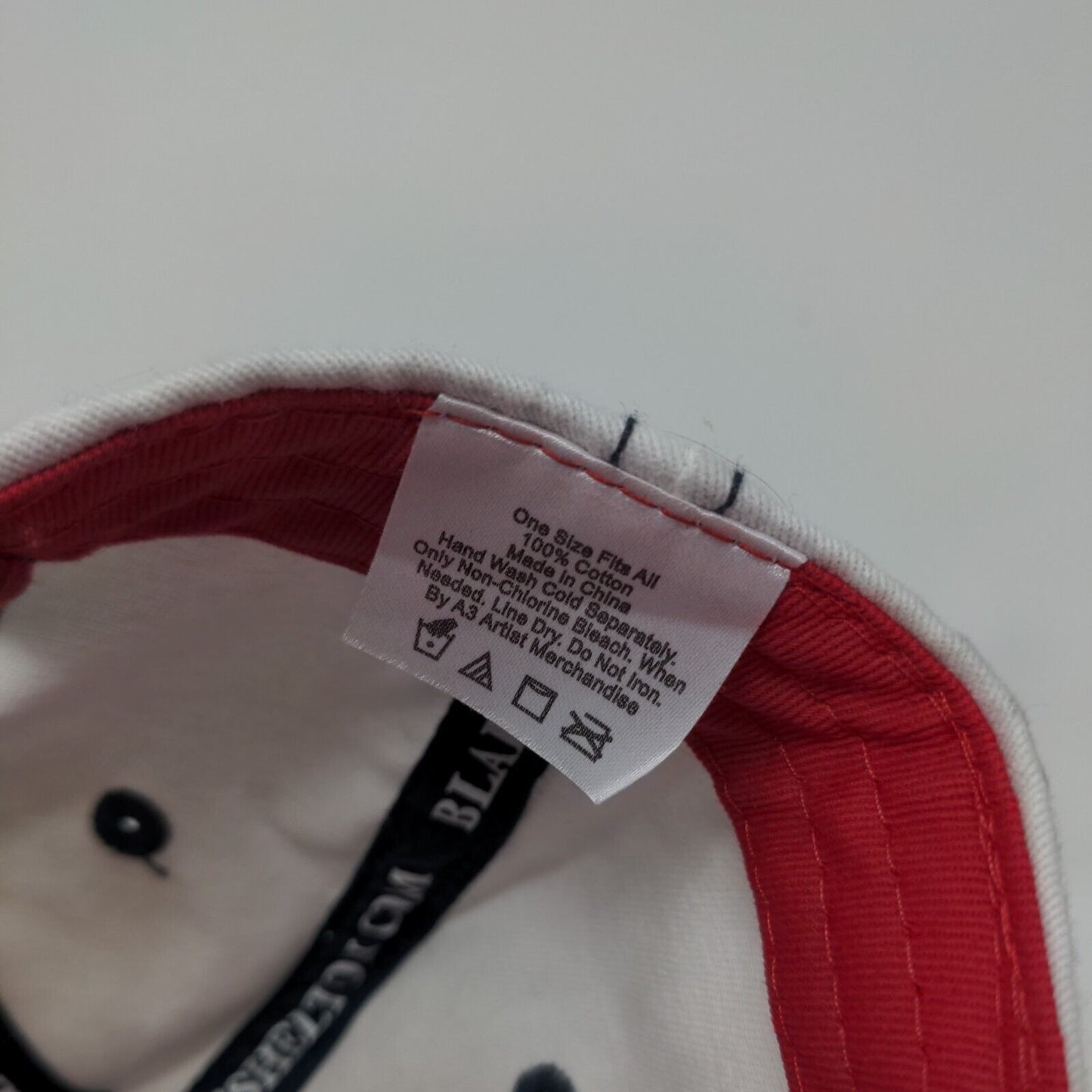 Bake Shelton Tour 2014 Snapback Hat Red OSFA Adjustable Distressed Cotton