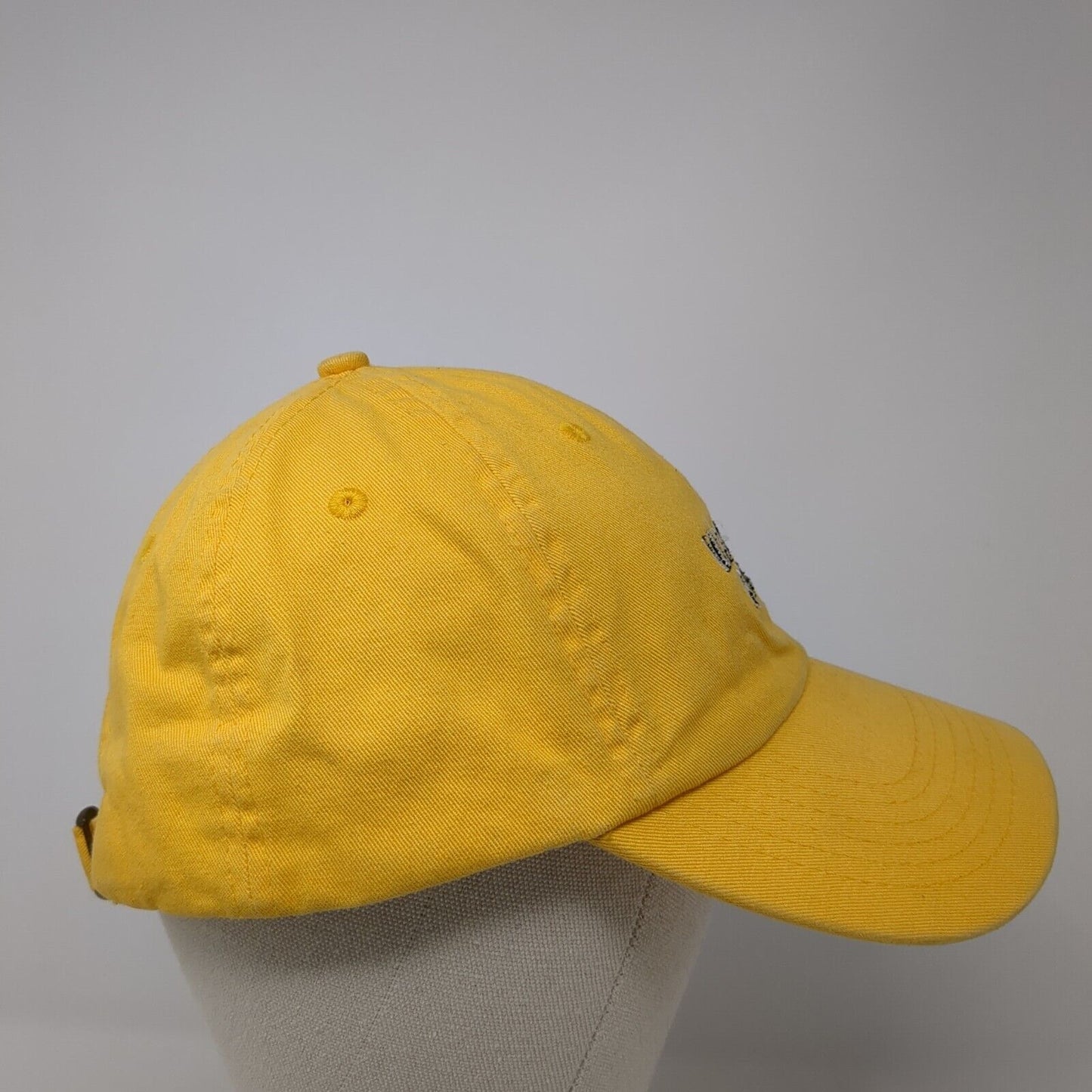 Virginity Rocks Slideback Hat Yellow One Size Adjustable Embroidered 6 Panel