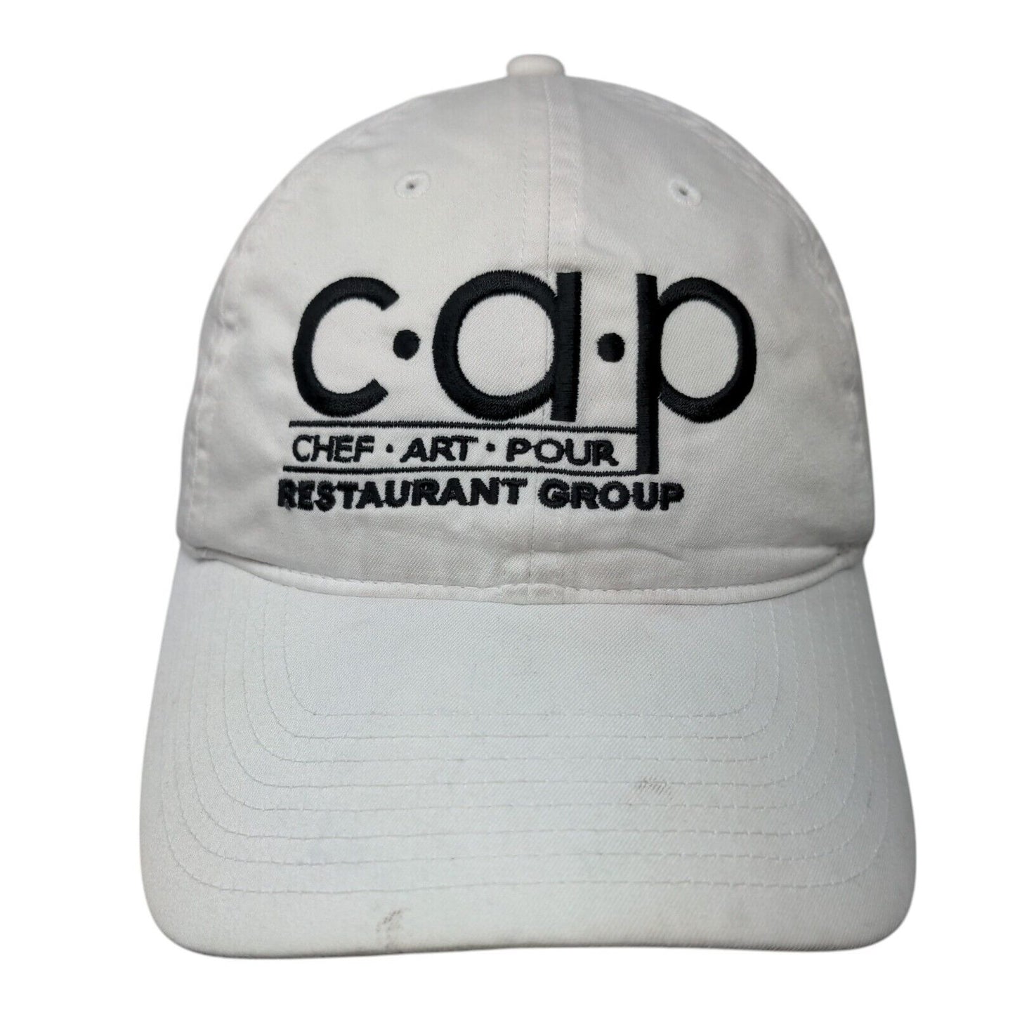 CAP Chef Art Pour Restaurant Group Slideback Hat White OSFM Nike
