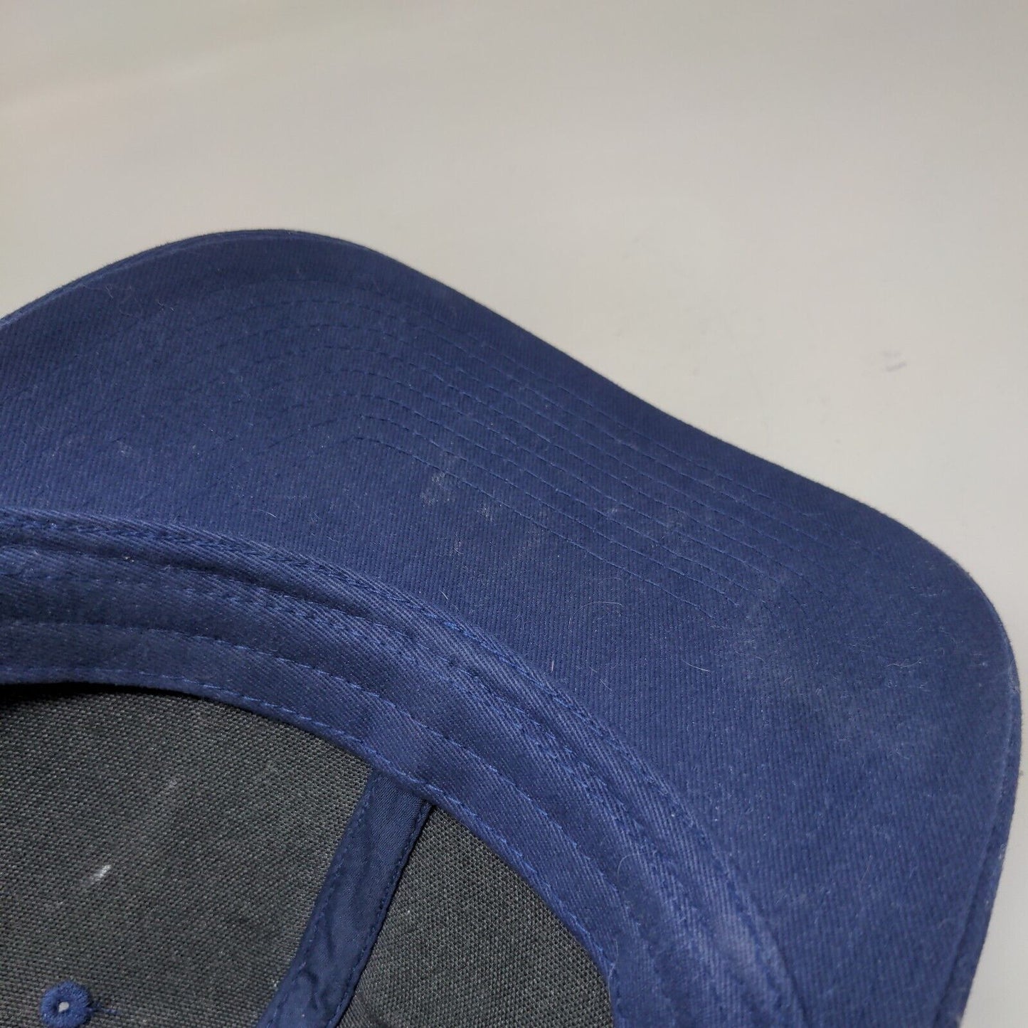 Heroes & Headliners Snapback Trucker Hat Blue One Size Mesh Back Port Authority