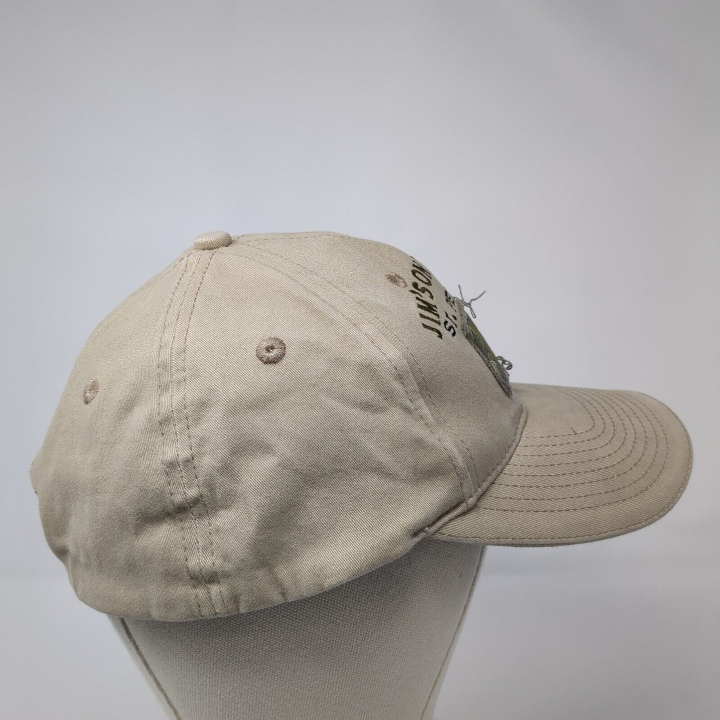 Harley-Davidson Fitted Hat Tan L/XL Jim's On The Beach St. Petersburg