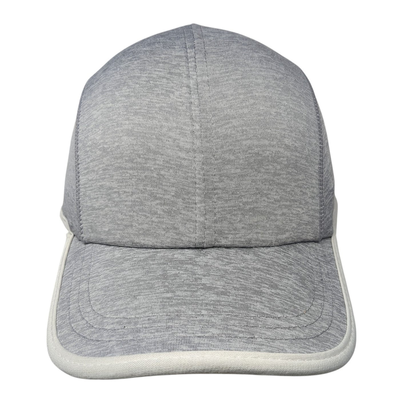 Unbranded Strapback Hat Gray One Size Adjustable Solid Blank Outdoor