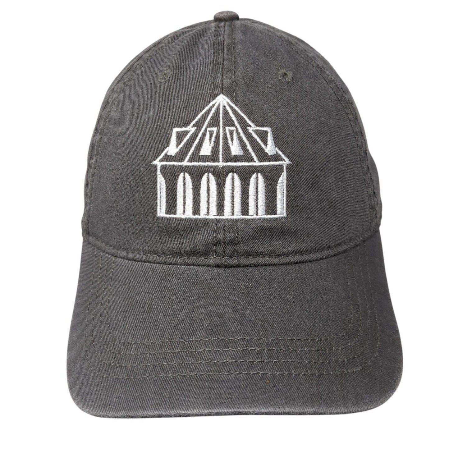 STE Chapelle Slideback Hat Gray One Size Adjustable Embroidered Cap America