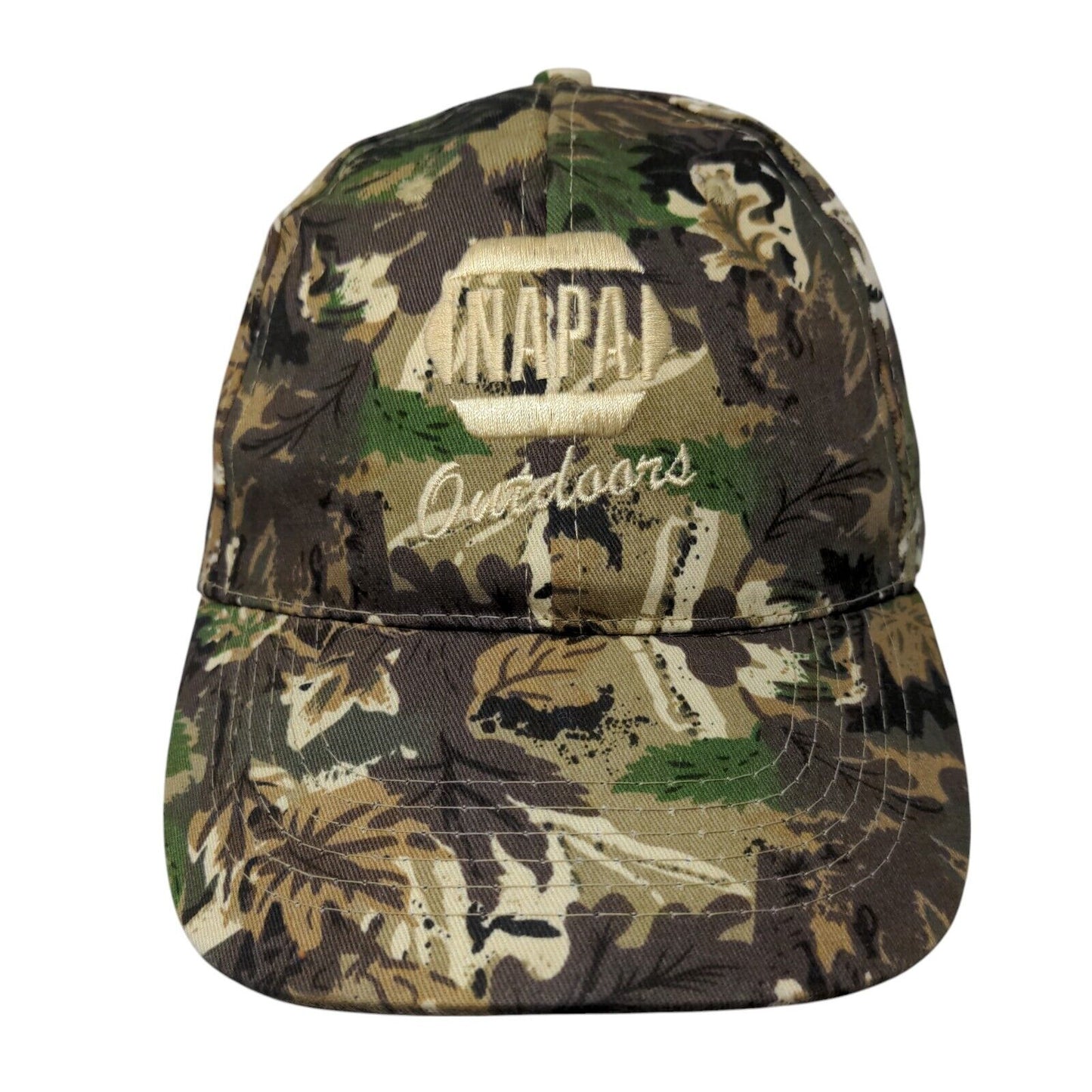 NAPA Outdoors Strapback Hat Camouflage OSFM Adjustable Embroidered