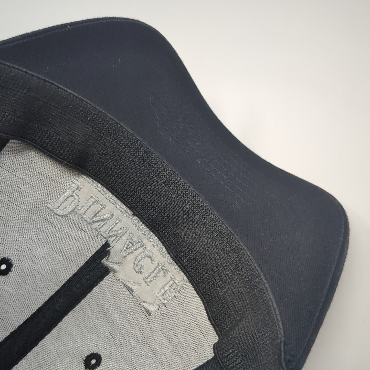 Pinnacle Services Fitted Hat Black XL Embroidered Stretch Vent Holes