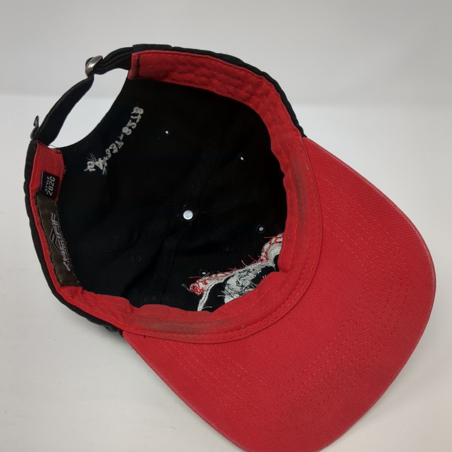Bite Finders Slideback Hat Black OS Adjustable Embroidered Pacific Headwear
