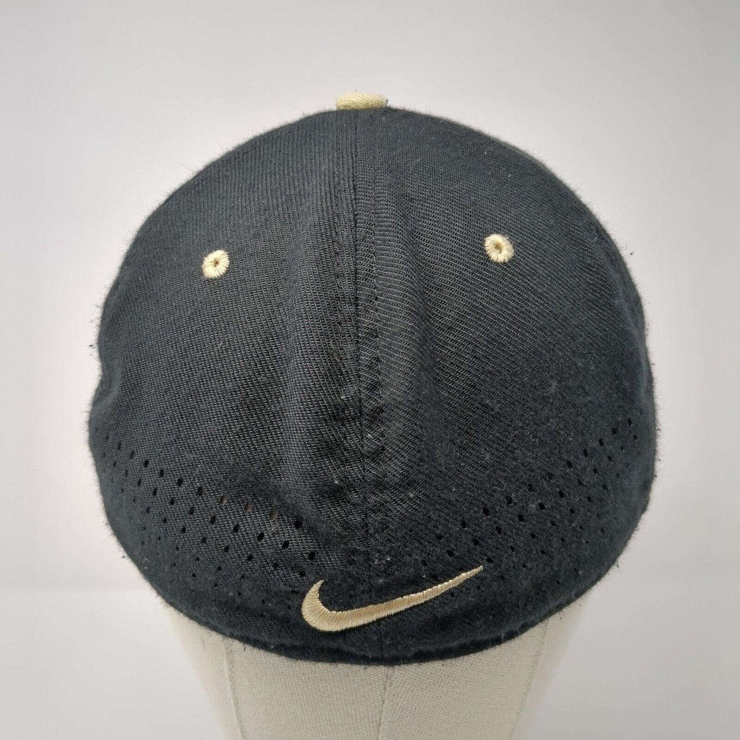 Philadelphia Eagles Fitted Hat Black One Size Lightweight Nike True Dri-Fit