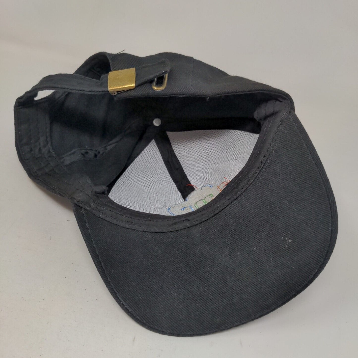 Fume by Orjoy Slideback Hat Black Embroidered Adjustable 6 Panel