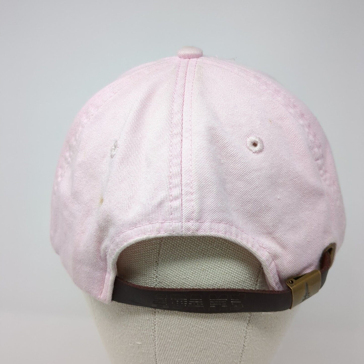 Eskime Aux Slideback Hat Pink One Size Adjustable Animal Dog Print Adams