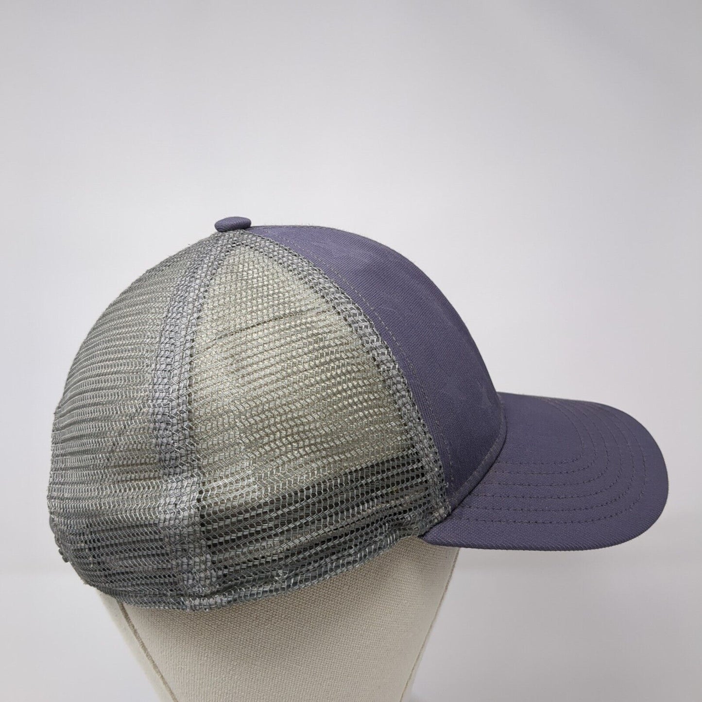 7C Idaho Snapback Mesh Back Trucker Hat Gray One Size Outdoor Cap