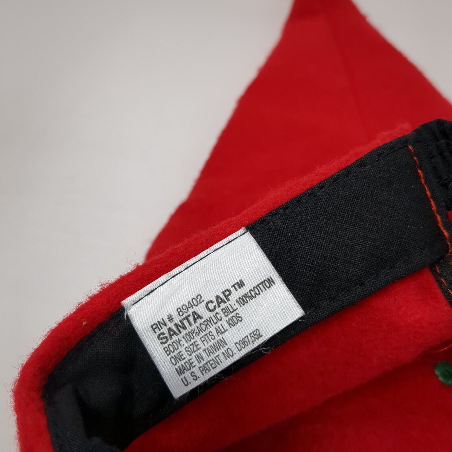 Naughty But Nice Fitted Santa Cap Hat Multi Youth One Size Christmas