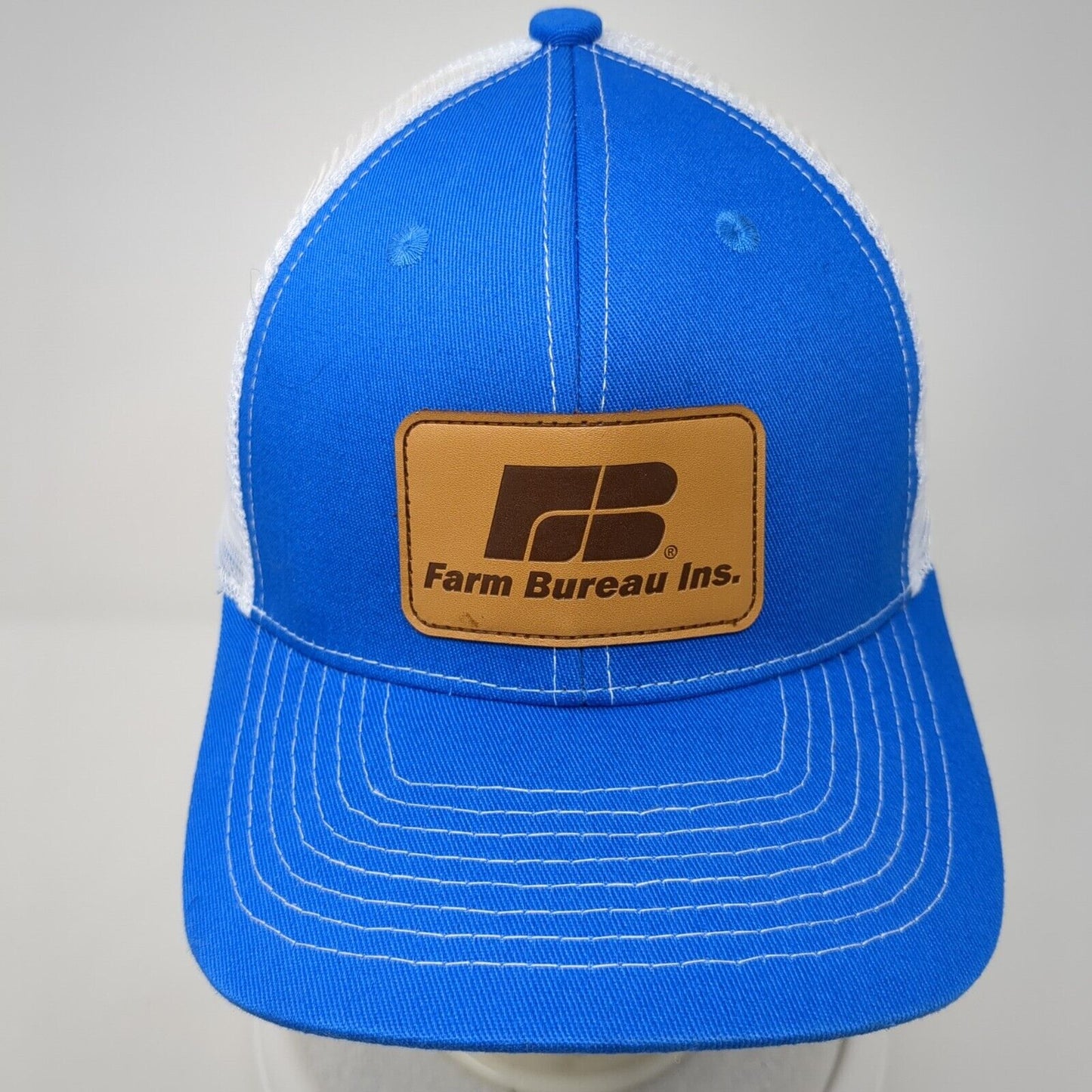 Farm Bureau Ins We Know Idaho We Grew Up Here Trucker Hat Blue OS Buck's Bags