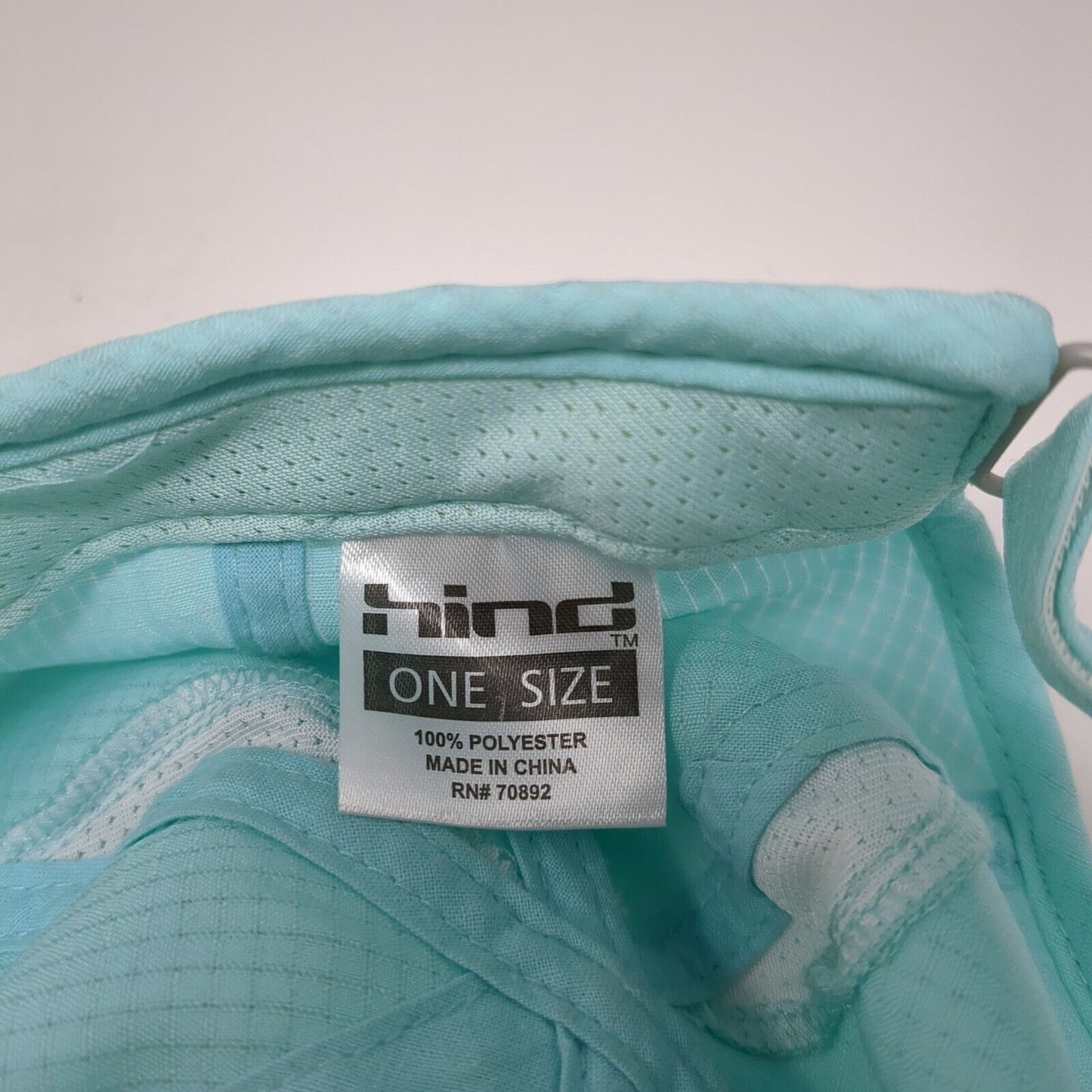 Hind Strapback Hat Blue One Size Adjustable Solid Outdoor Running